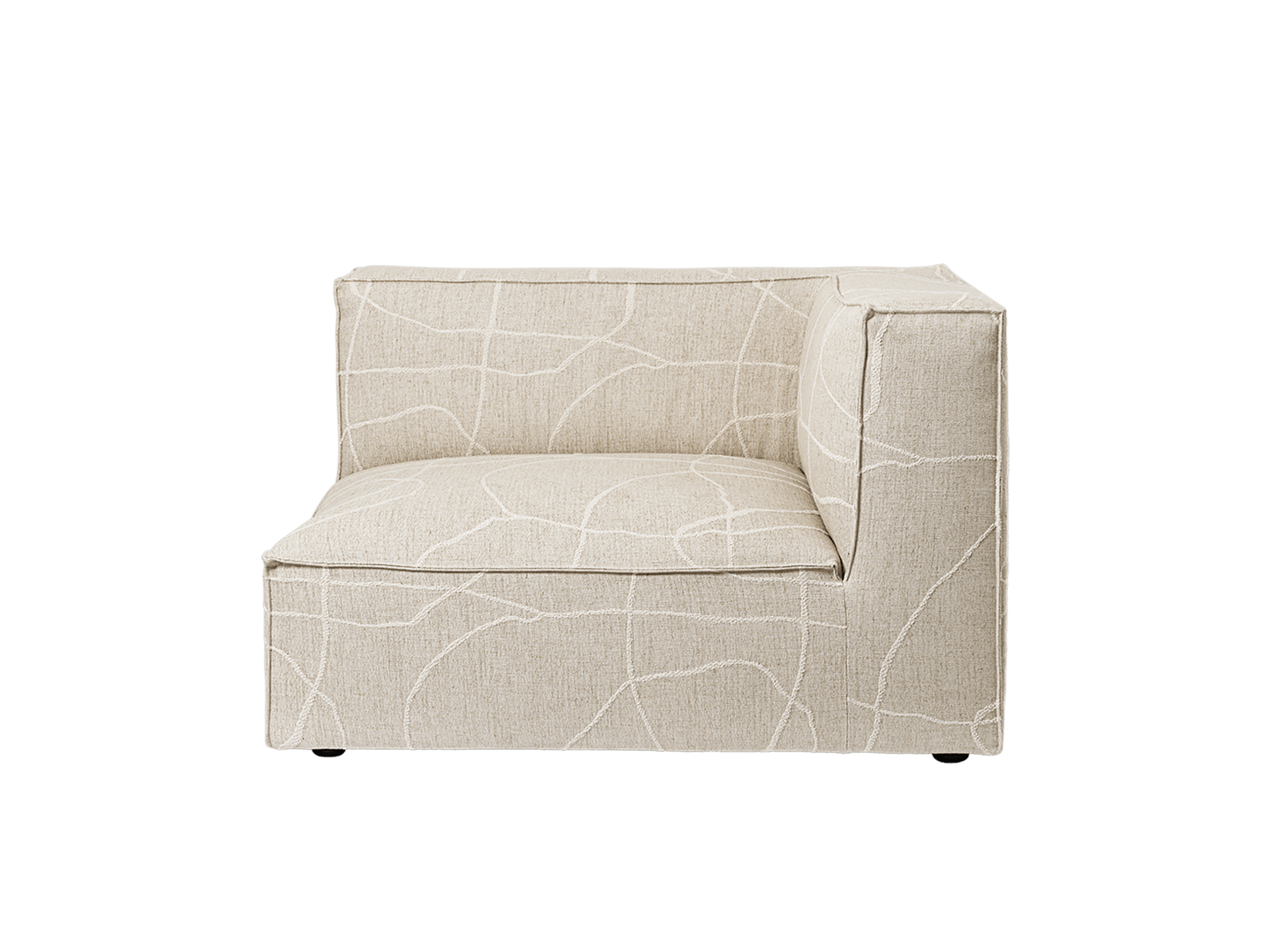 Catena Sofa Armrest Right S401 - Can Lis - Sand/Off-White