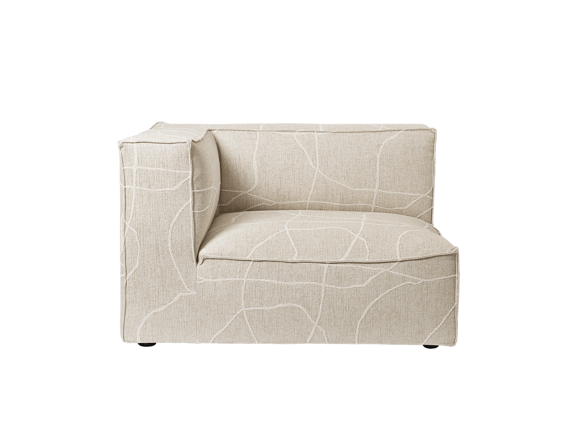 Catena Sofa Armrest Left S400 - Can Lis - Sand/Off-White