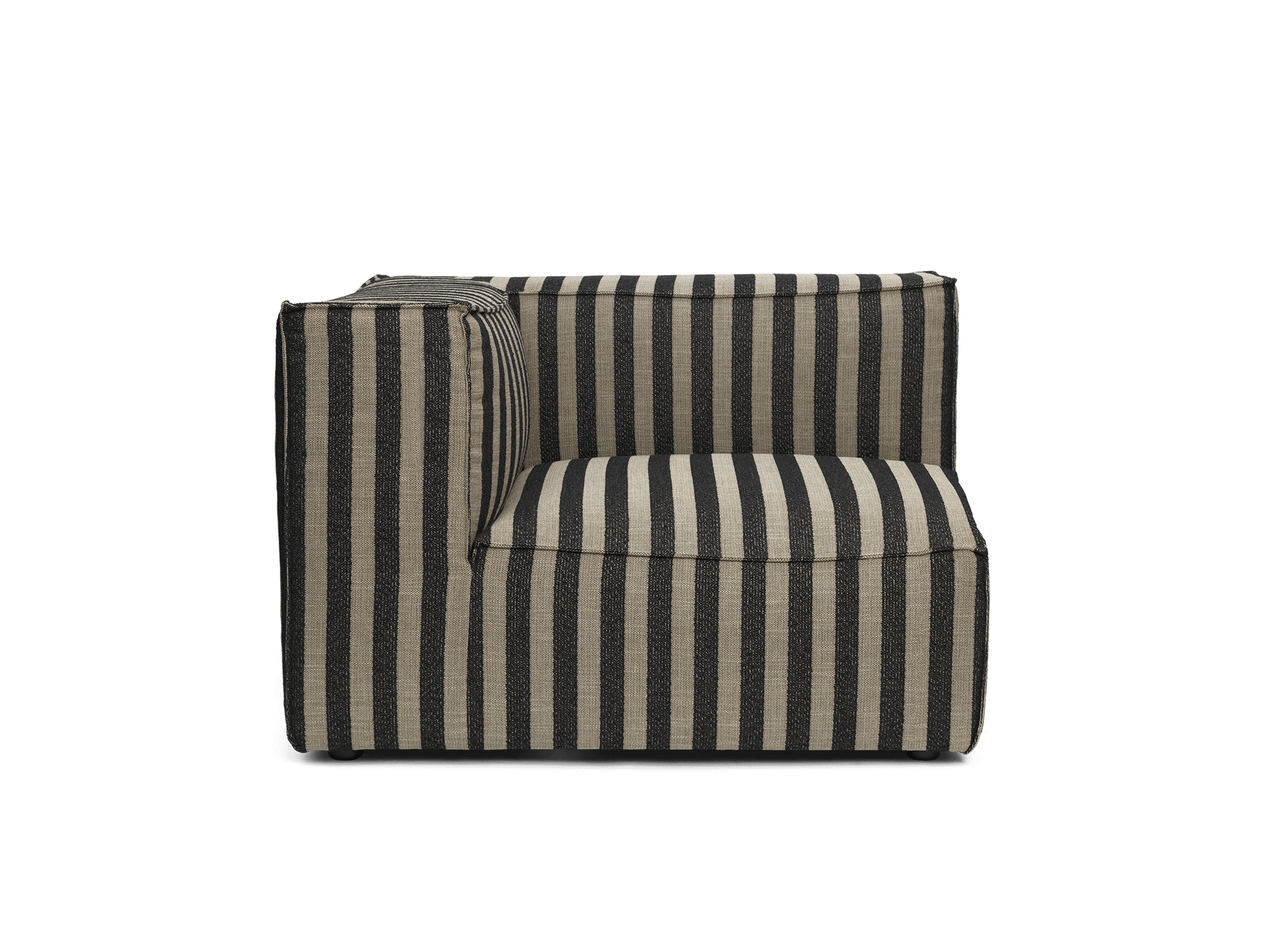 Catena Sofa Armrest Left S400 - Louisiana - Sand/Black