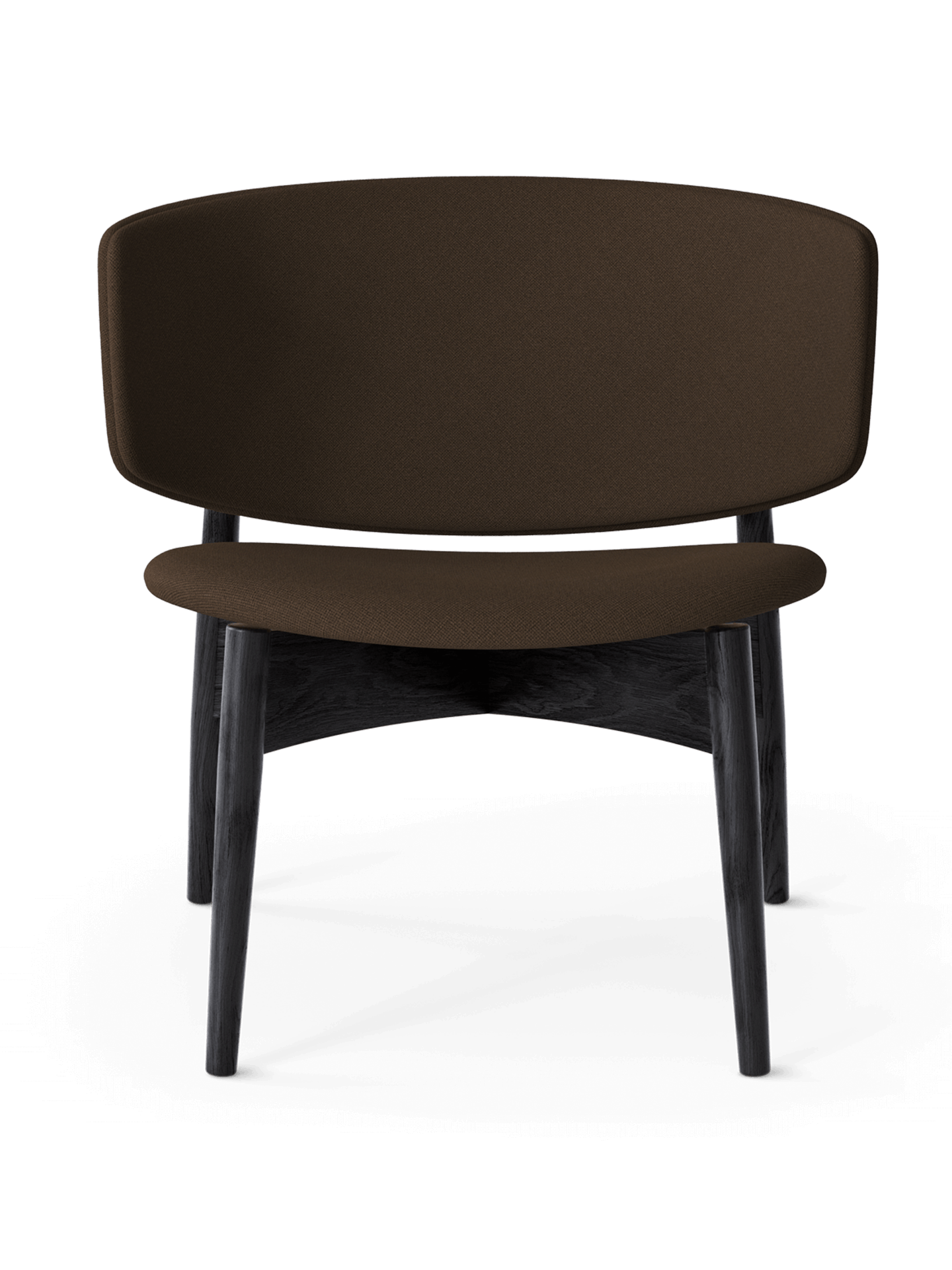 Herman Lounge Chair - Wood - Grain - Black/Chocolate