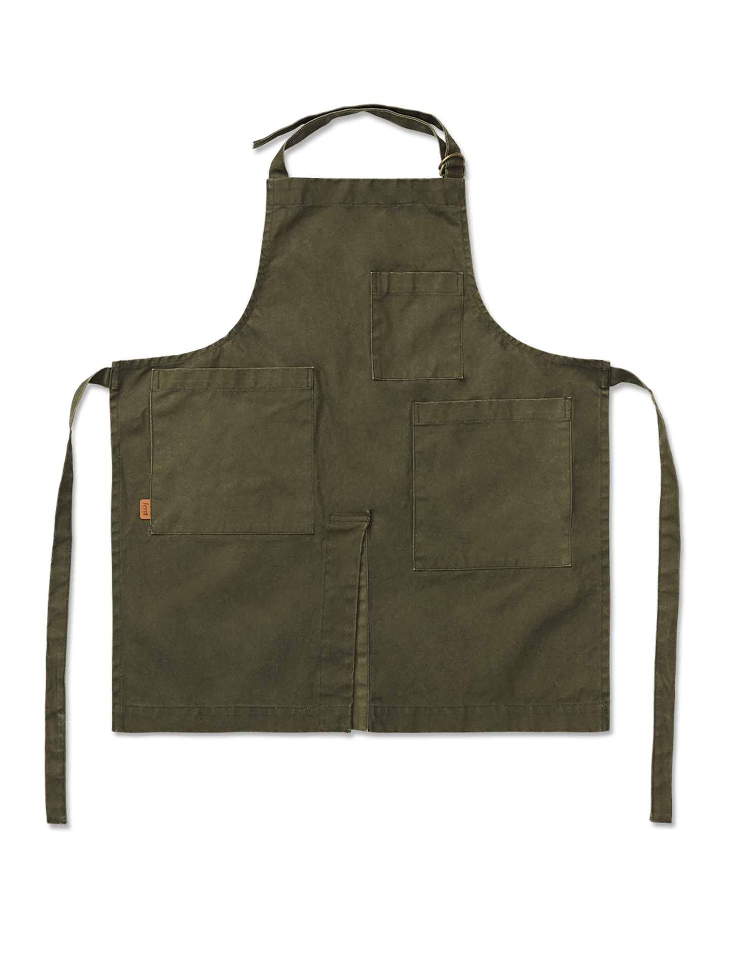 Bark Garden Apron - Olive