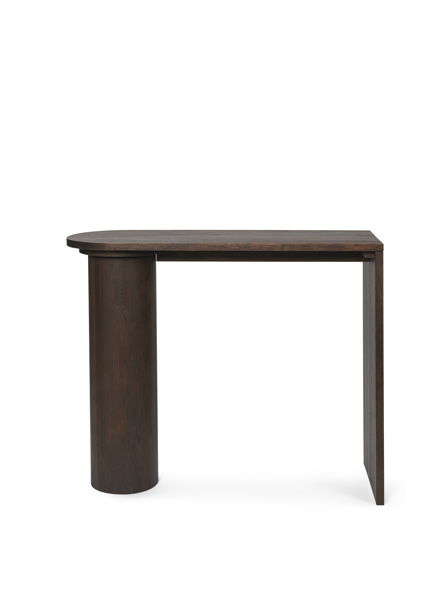 Pylo Console Table - Dark Stained Oak