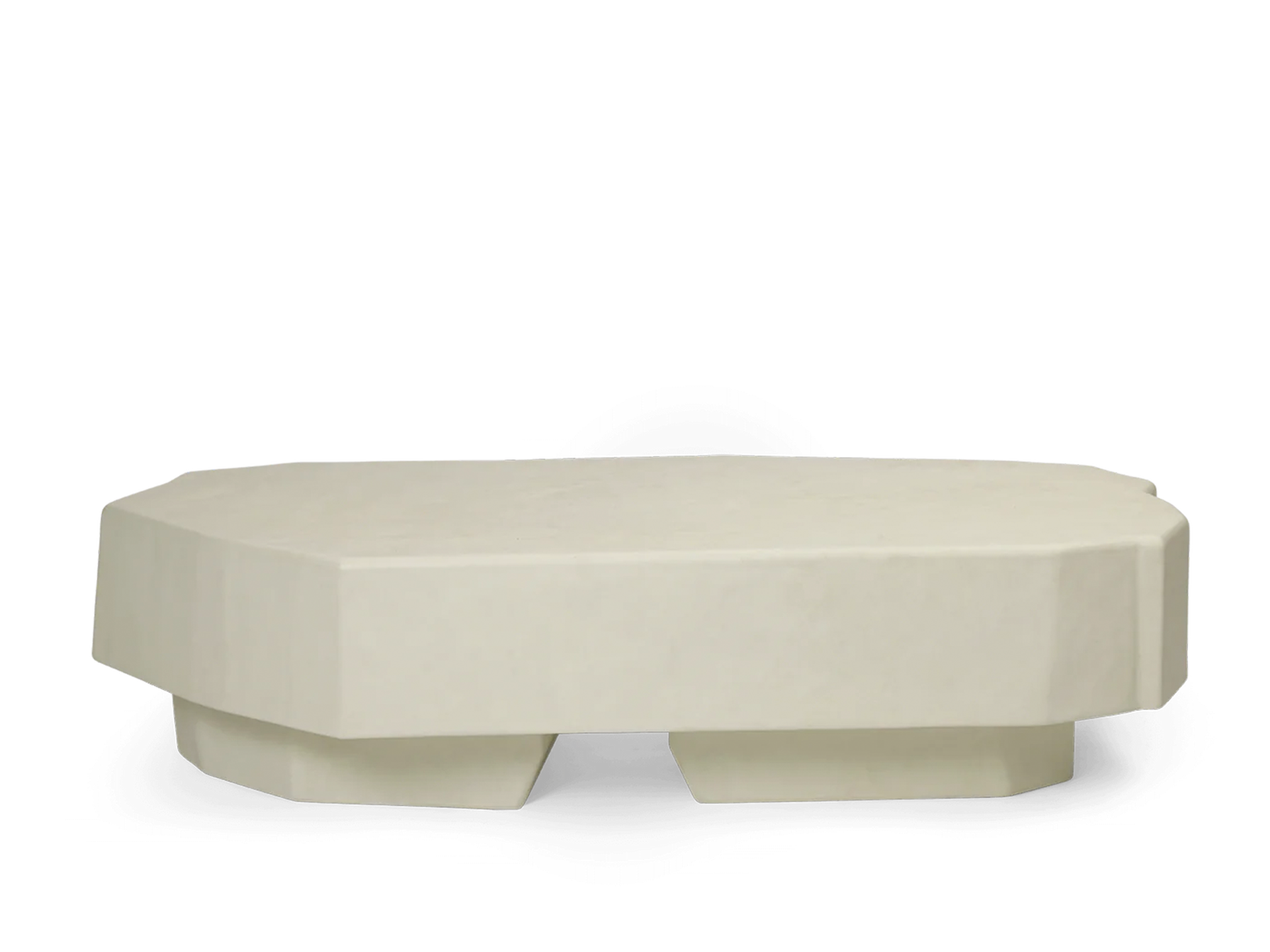 Staffa Coffee Table - Large - Ivory