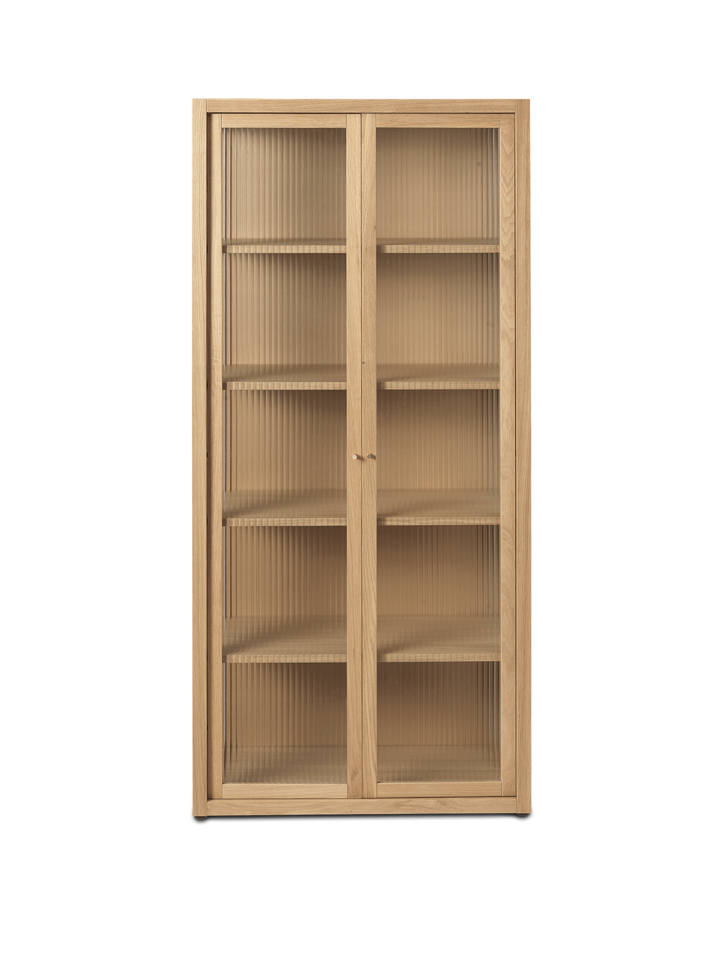 Reed Vitrine - Natural Oak