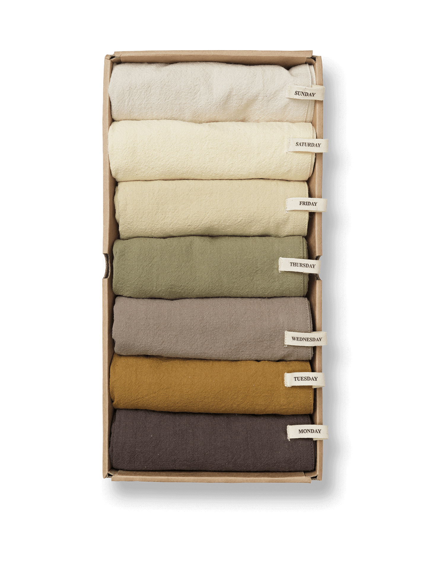 Day Tea Towel - Set of 7 - Calm