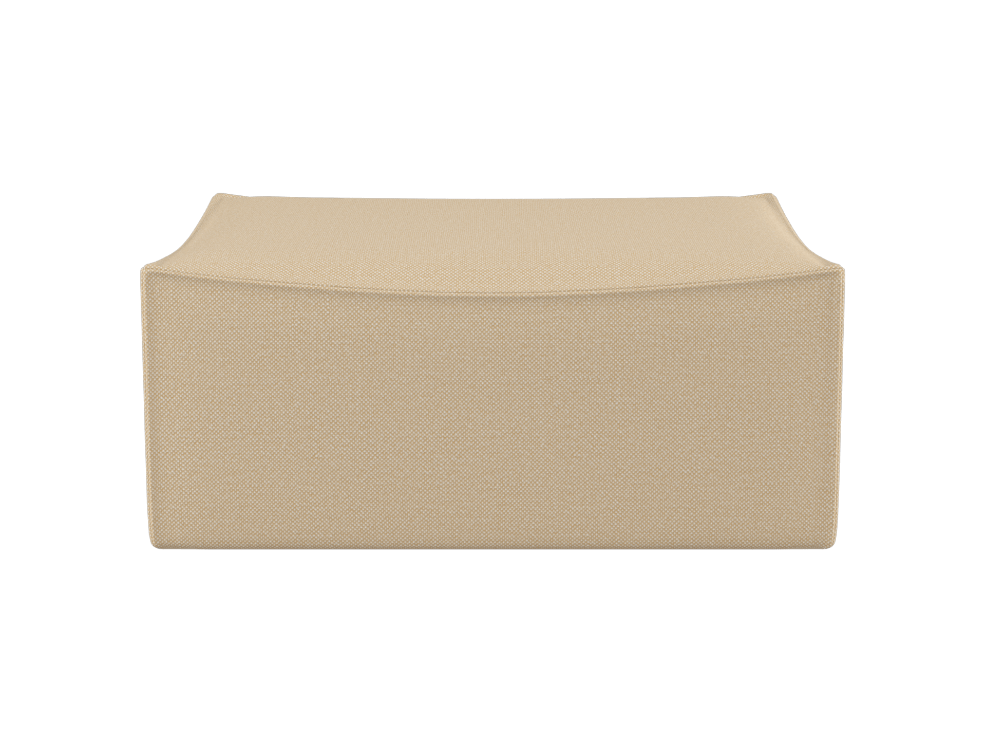 Catena Pouf Rectangular S501 - Hallingdal - Beige