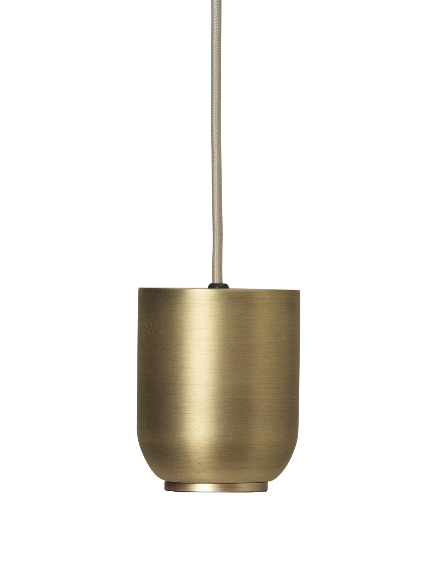 Socket Pendant Bell - Brass