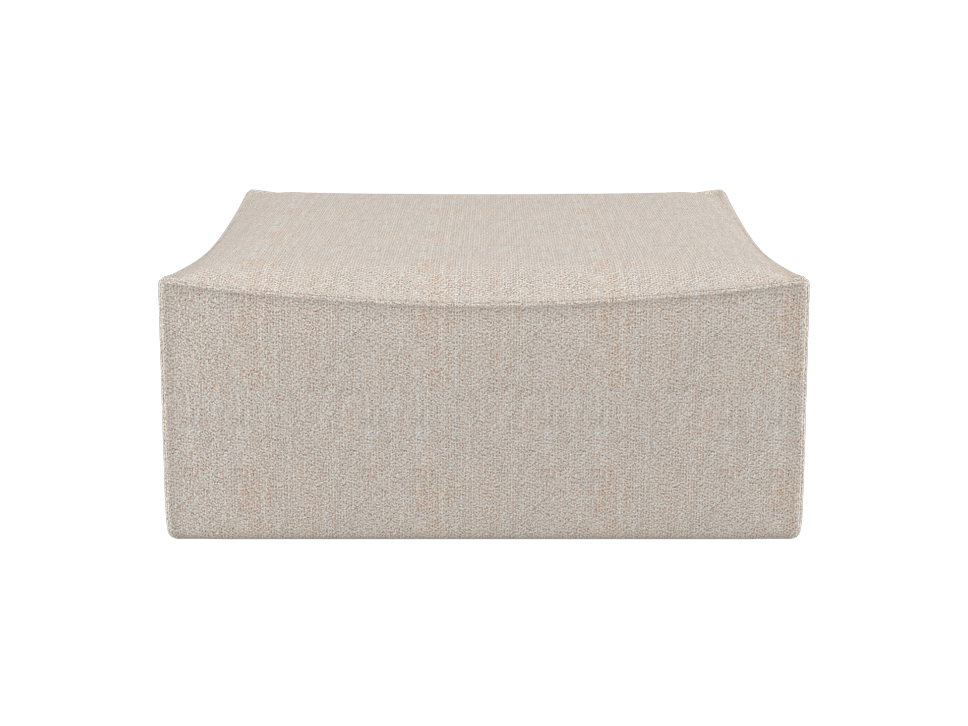Catena Pouf Square S500 - Soft Bouclé - Natural