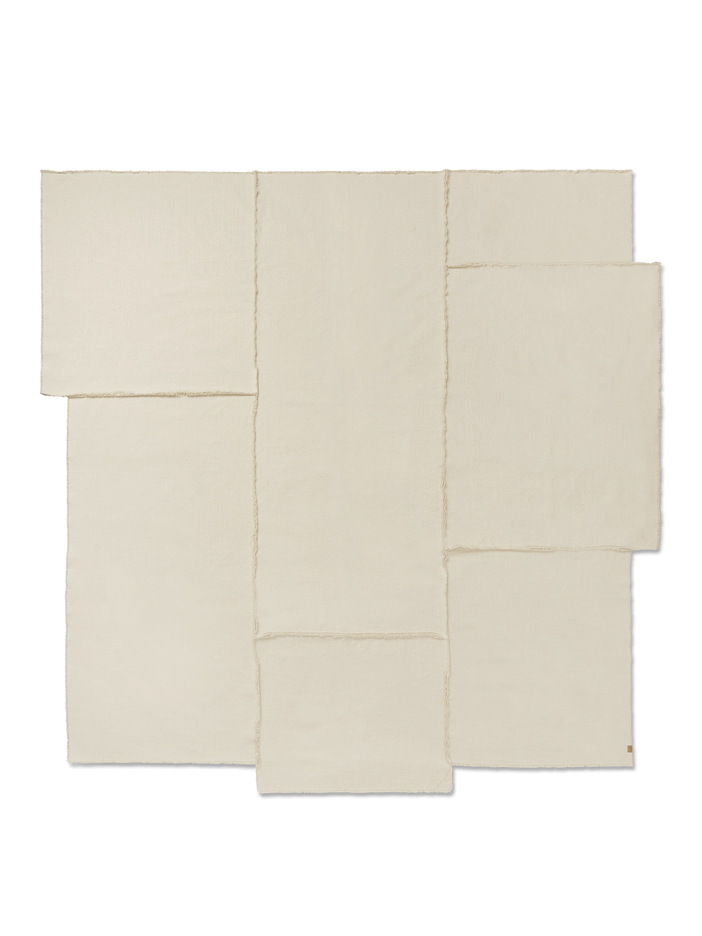 Offset Bedspread - Off-white