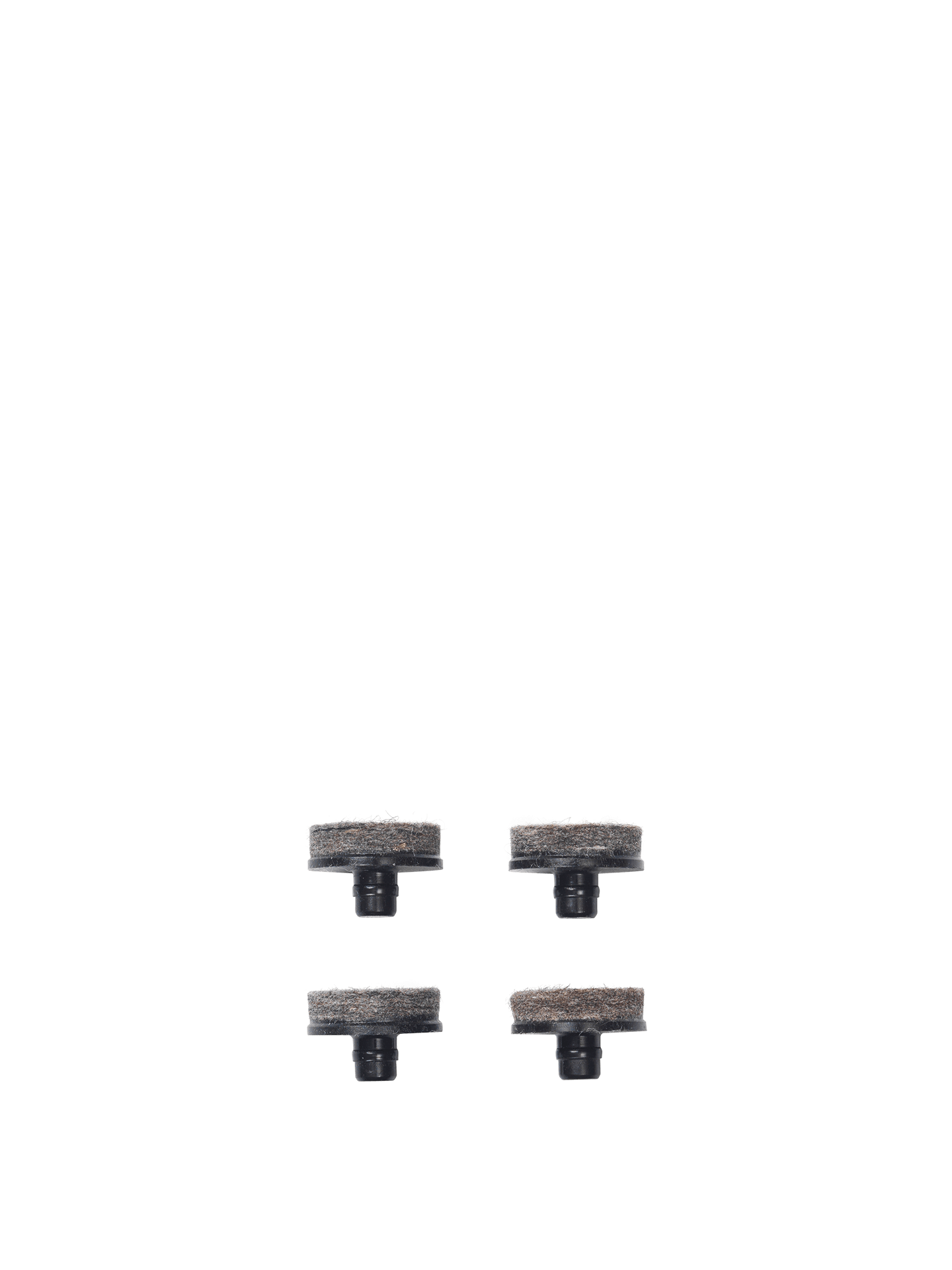Herman Chair - Felt Feet - Set of 4 - Black