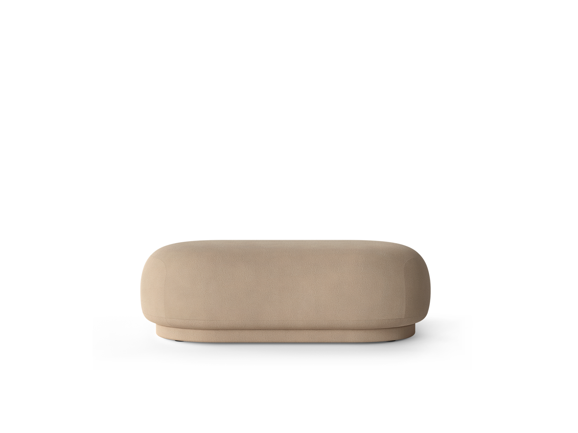 Rico Ottoman - Brushed - Sand