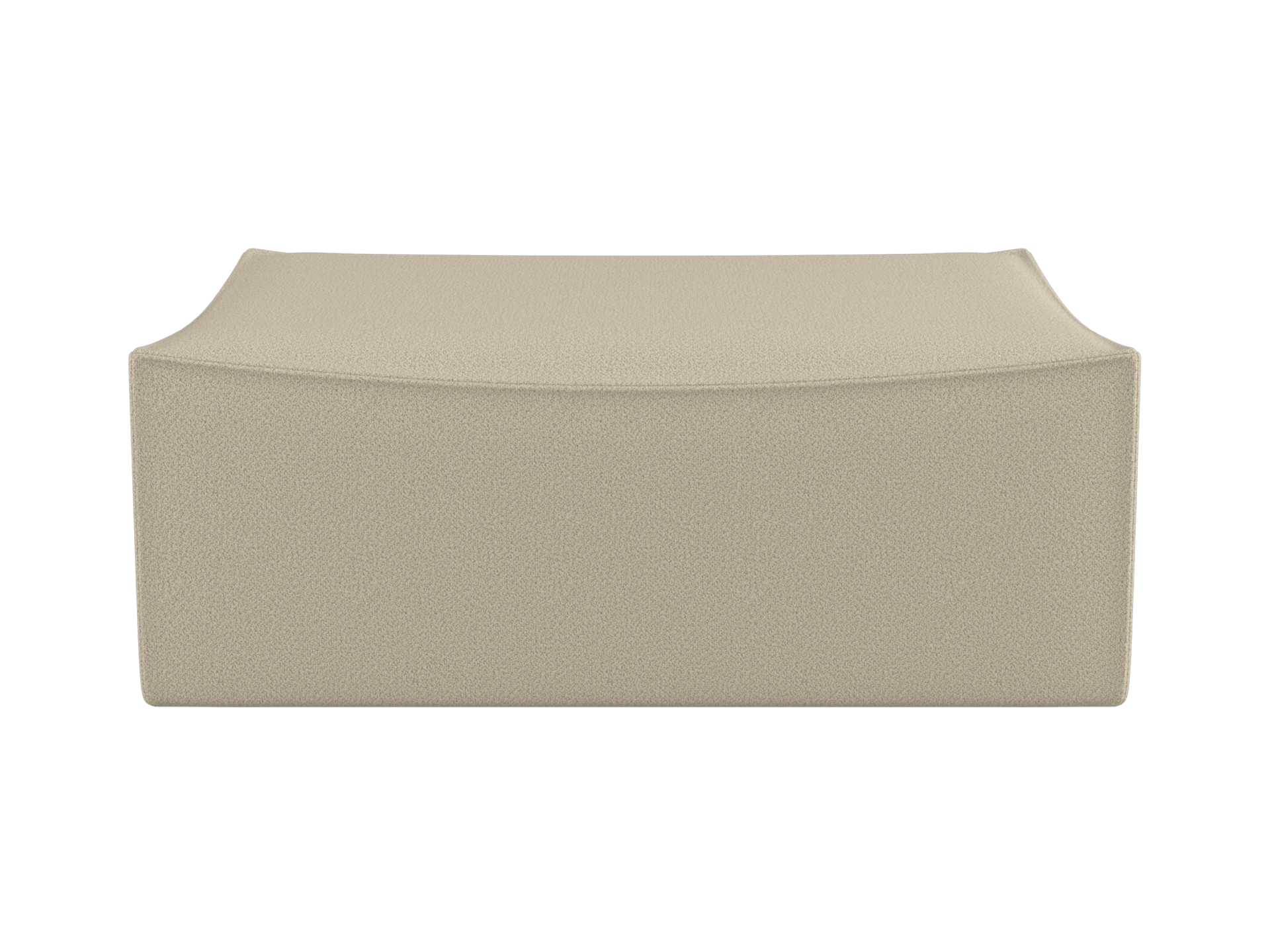 Catena Pouf Rectangular L501 - Grain - Cashmere