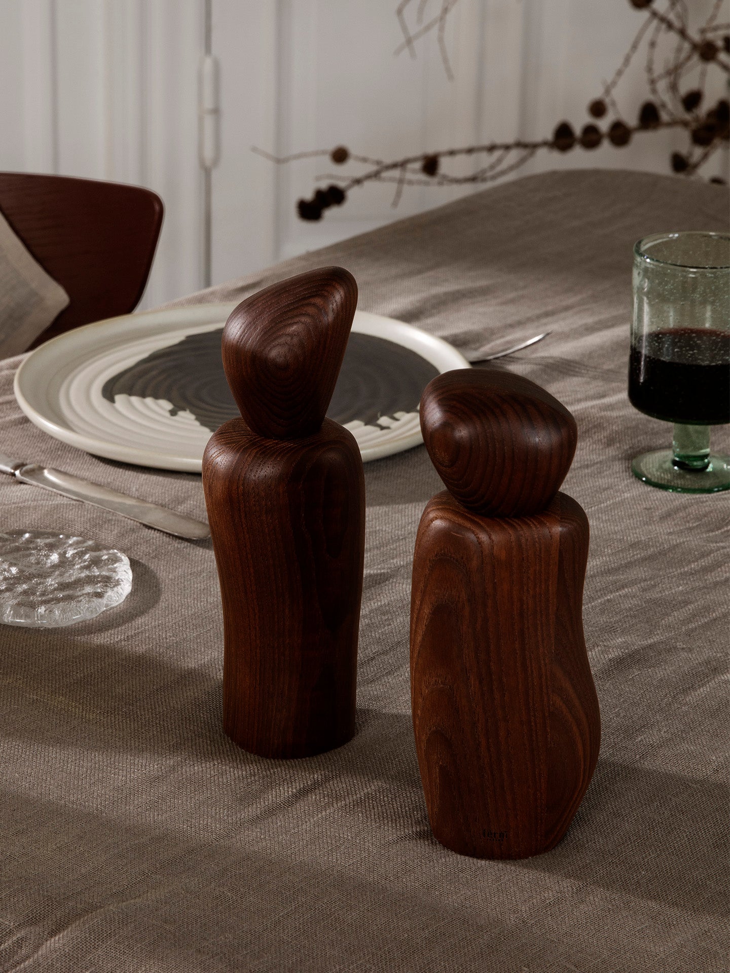 Pebble & Cairn Grinder Gift Set - Dark Brown – Ferm Living