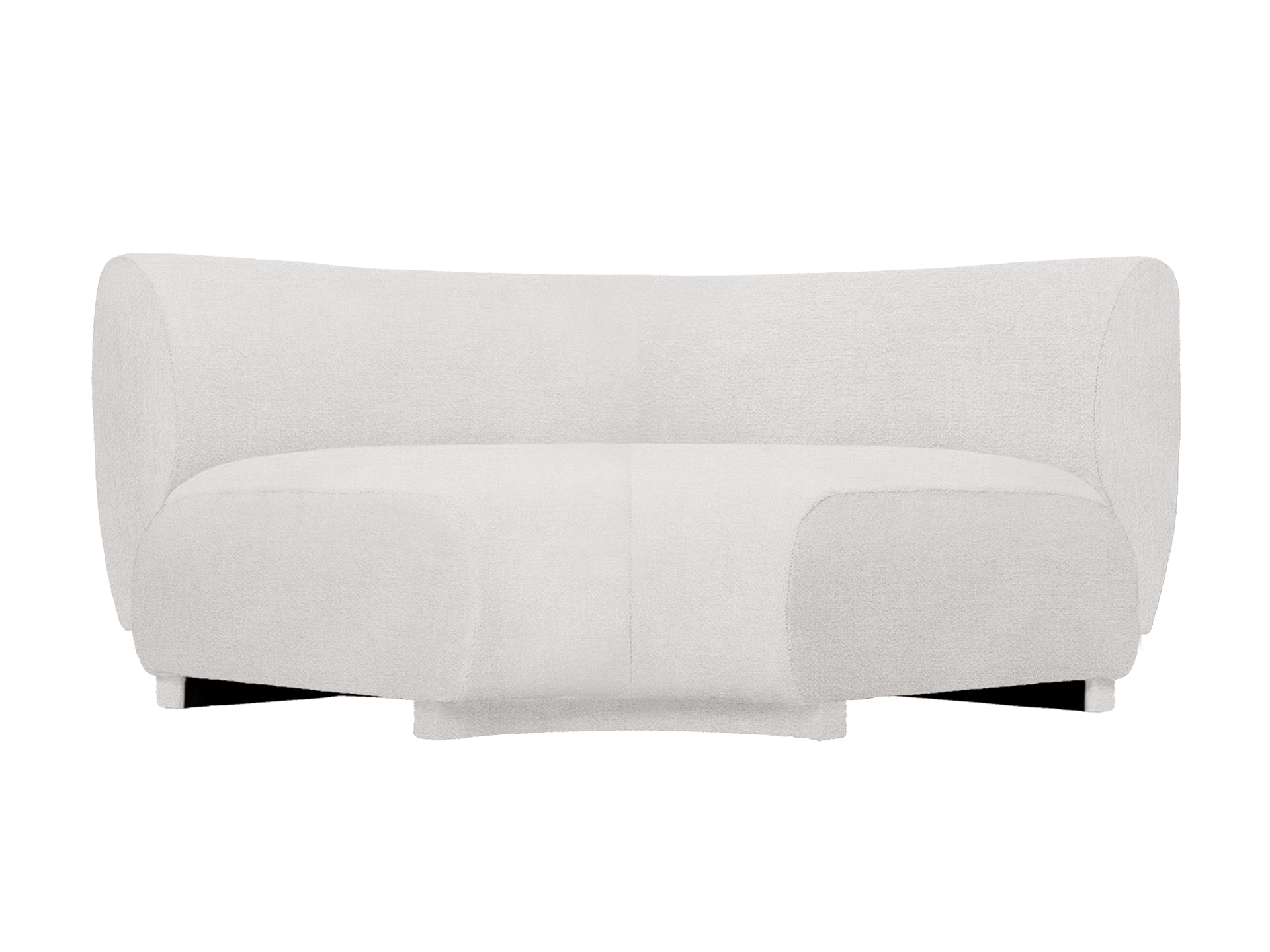 Rico Sofa Corner - Wide - Bouclé - Off-White