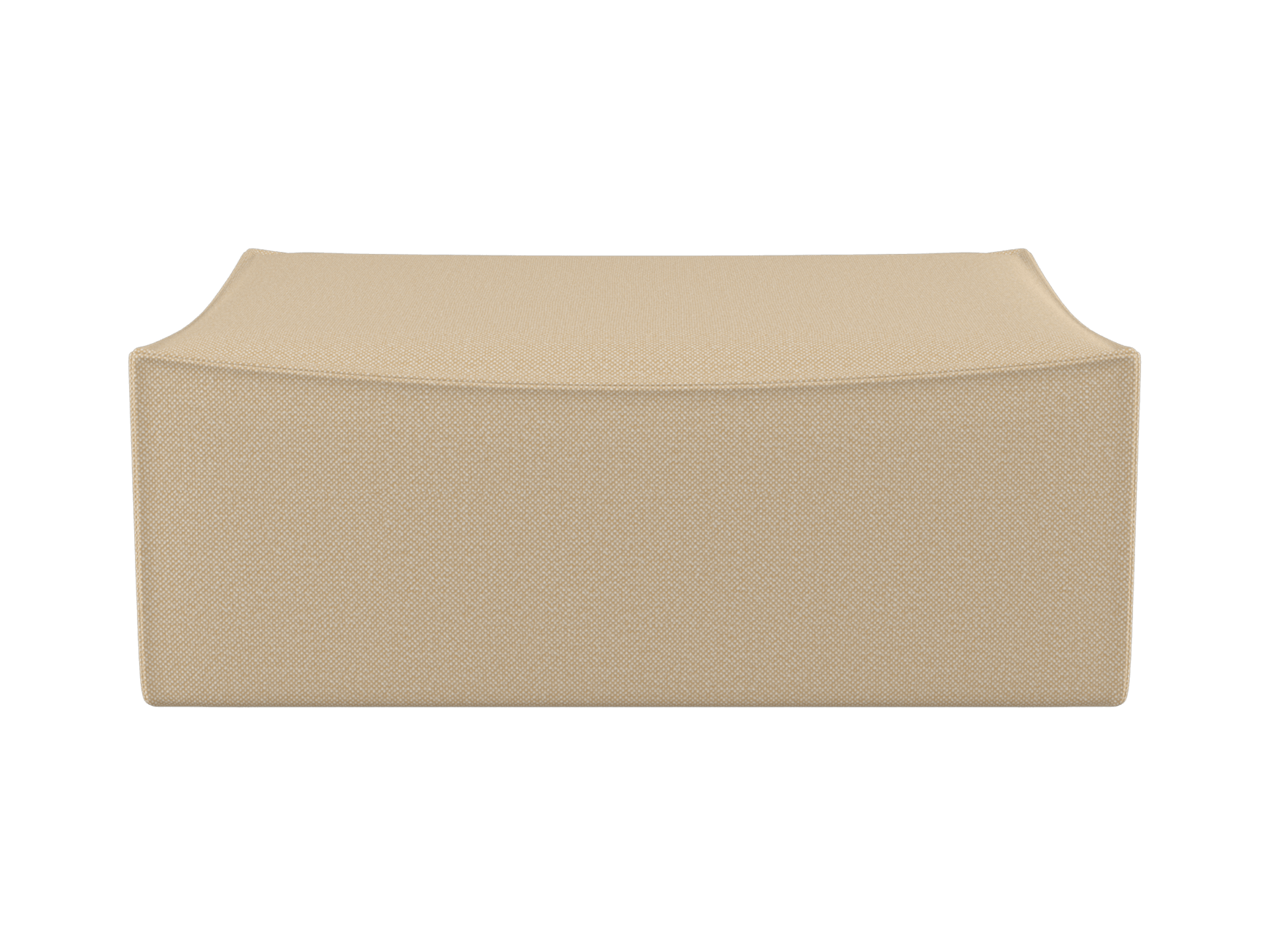 Catena Pouf Rectangular L501 - Hallingdal - Beige