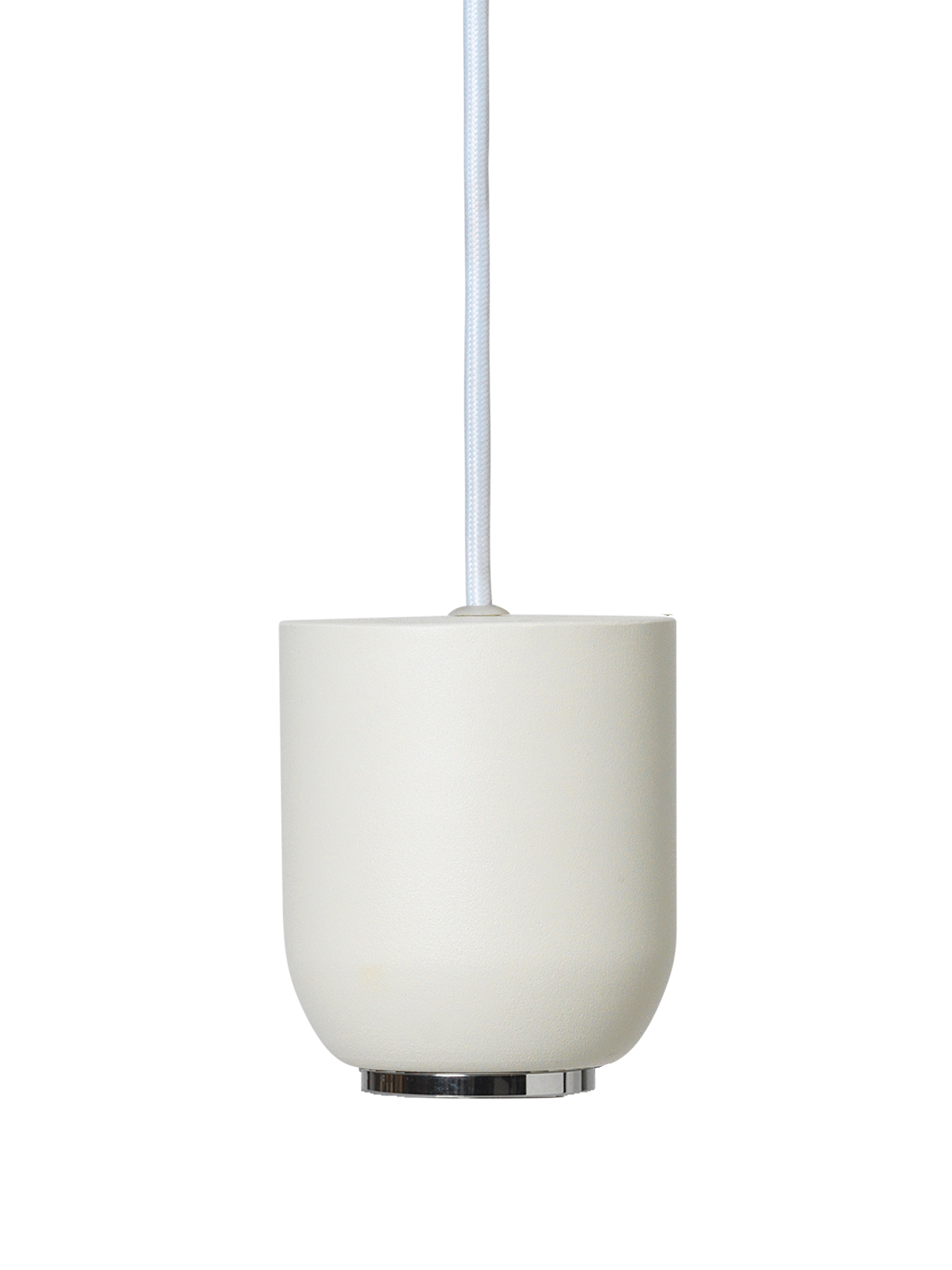 Socket Pendant Bell - White