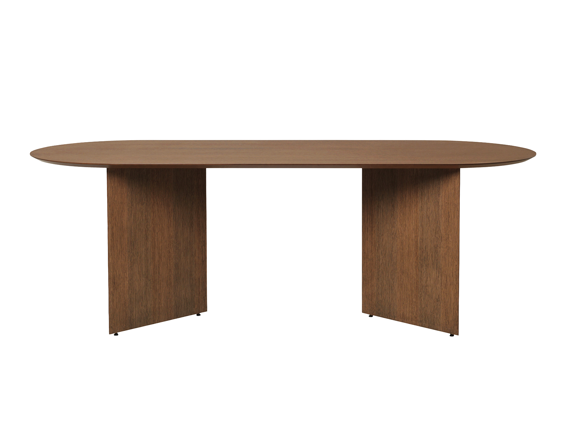 Mingle Table Top - Oval - Walnut Veneer
