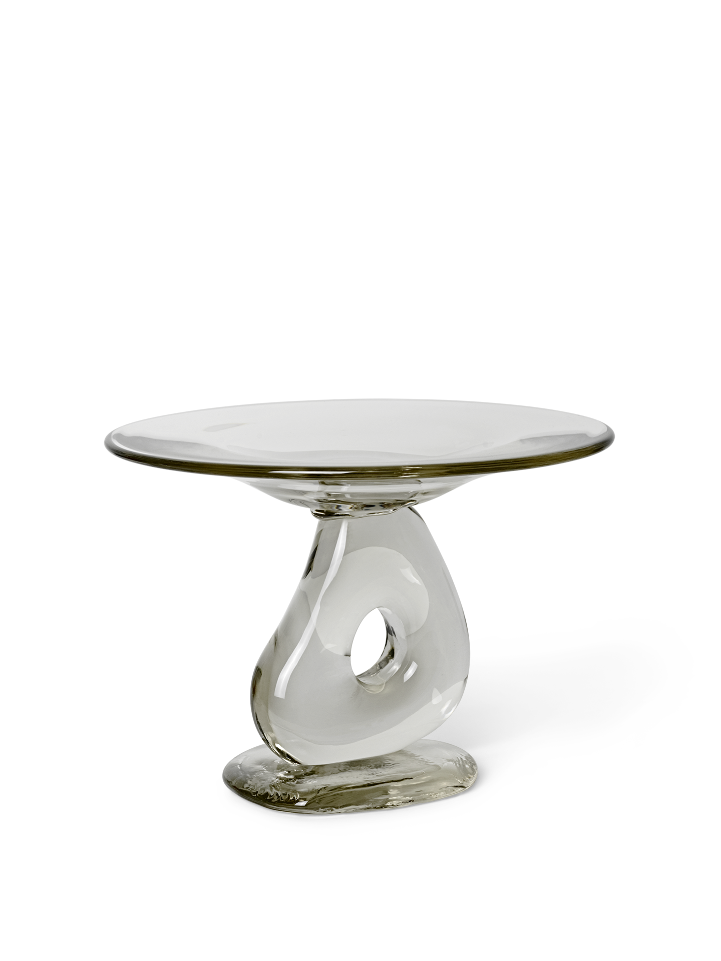 Damo Glass Centrepiece - Large - Clear
