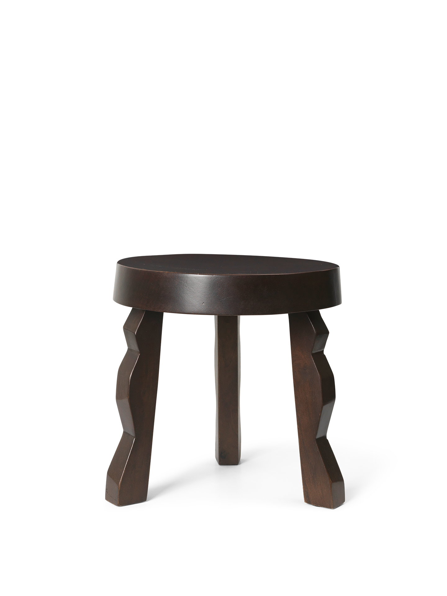 Faye Stool - Dark Stained