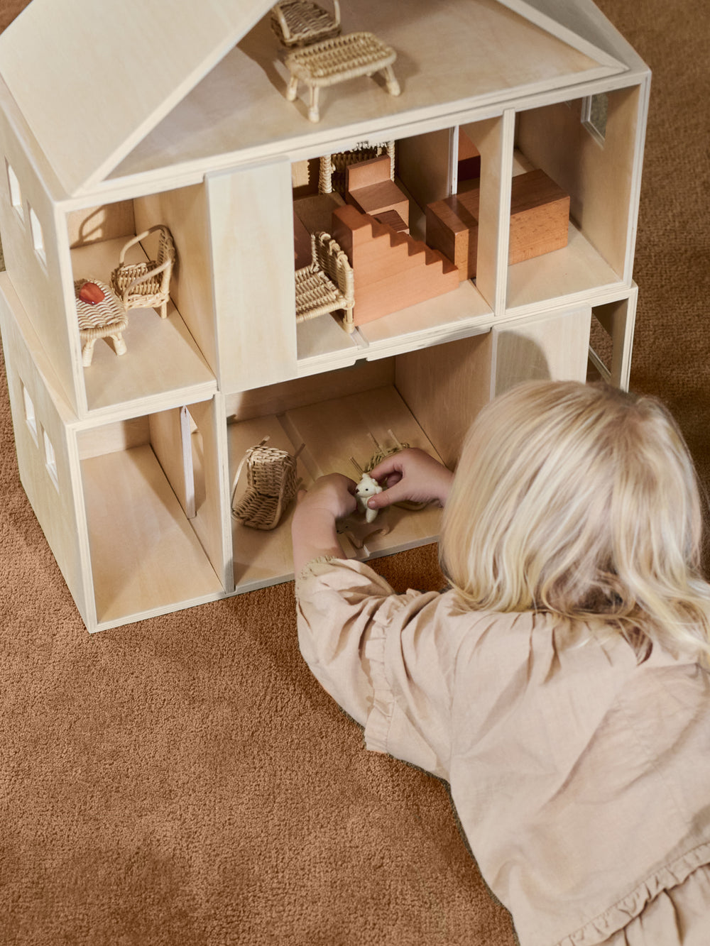 Accessoire de maison de poupée - VVIKIZY - Mini fenêtre en bois - 1:12 Accessoire de maison de poupée - VVIKIZY - Mini fenêtre en bois - 1:12