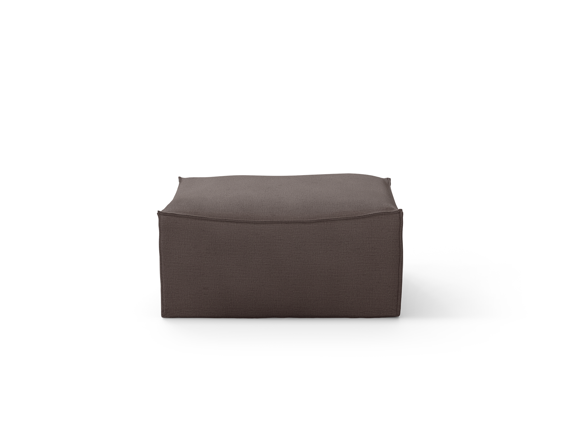 Catena Pouf Square S500 - Hot Madison - Brown