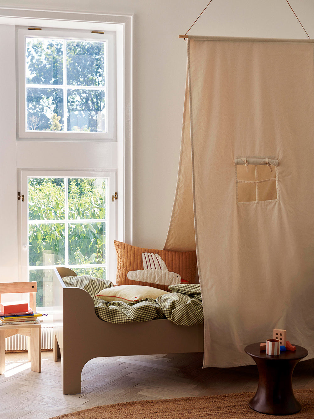 ferm living zelt Settle-Betthimmel | Betthimmel aus Bio-Baumwolle