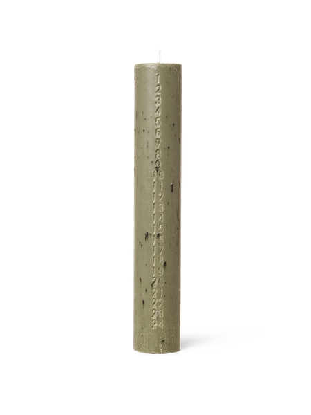 Mura Advent Candle - Green | Ferm Living