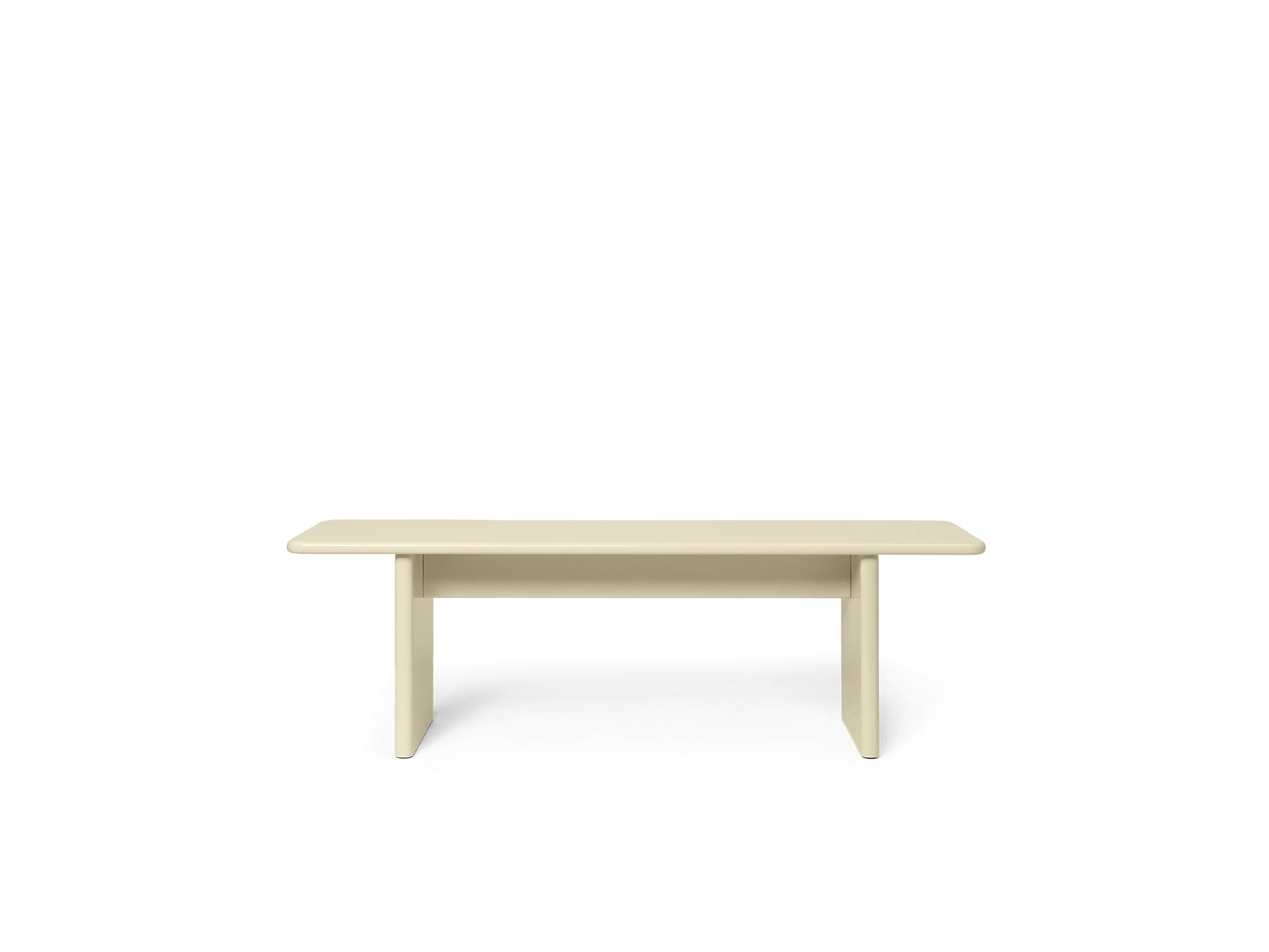 Rink Bench - Small - Eggshell