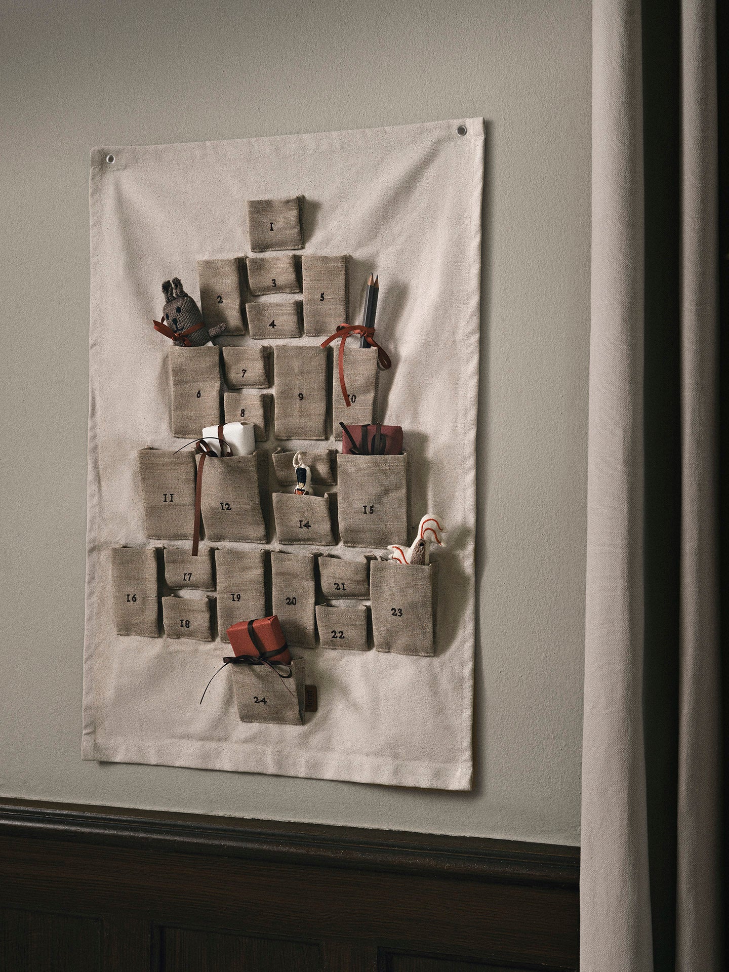 Pine Christmas Calendar - Maxi - Natural | Ferm Living