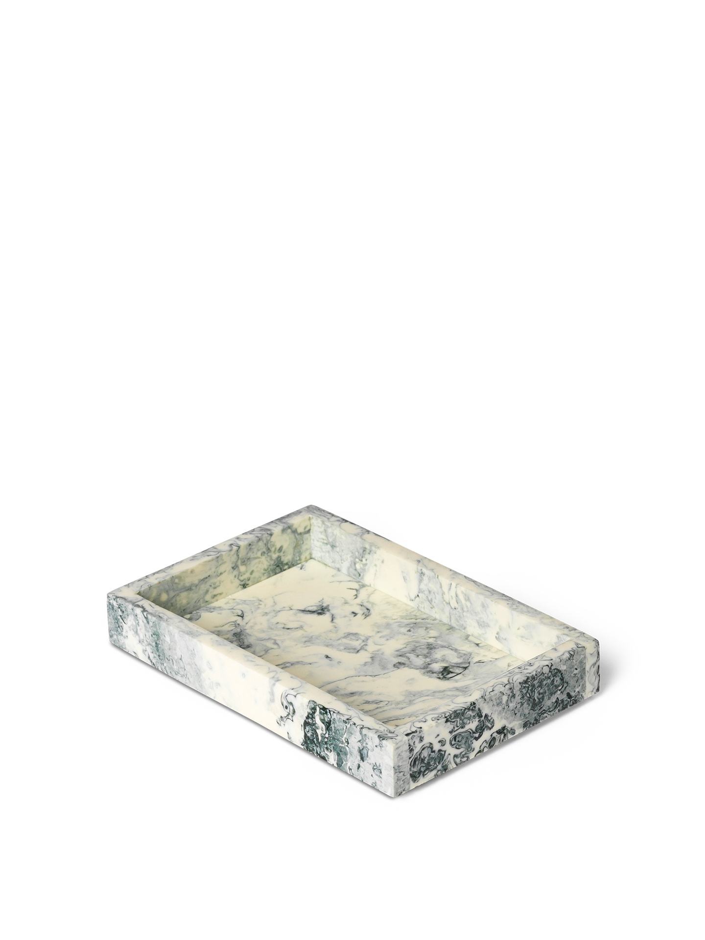 Mist Tray - Emerald Off-white