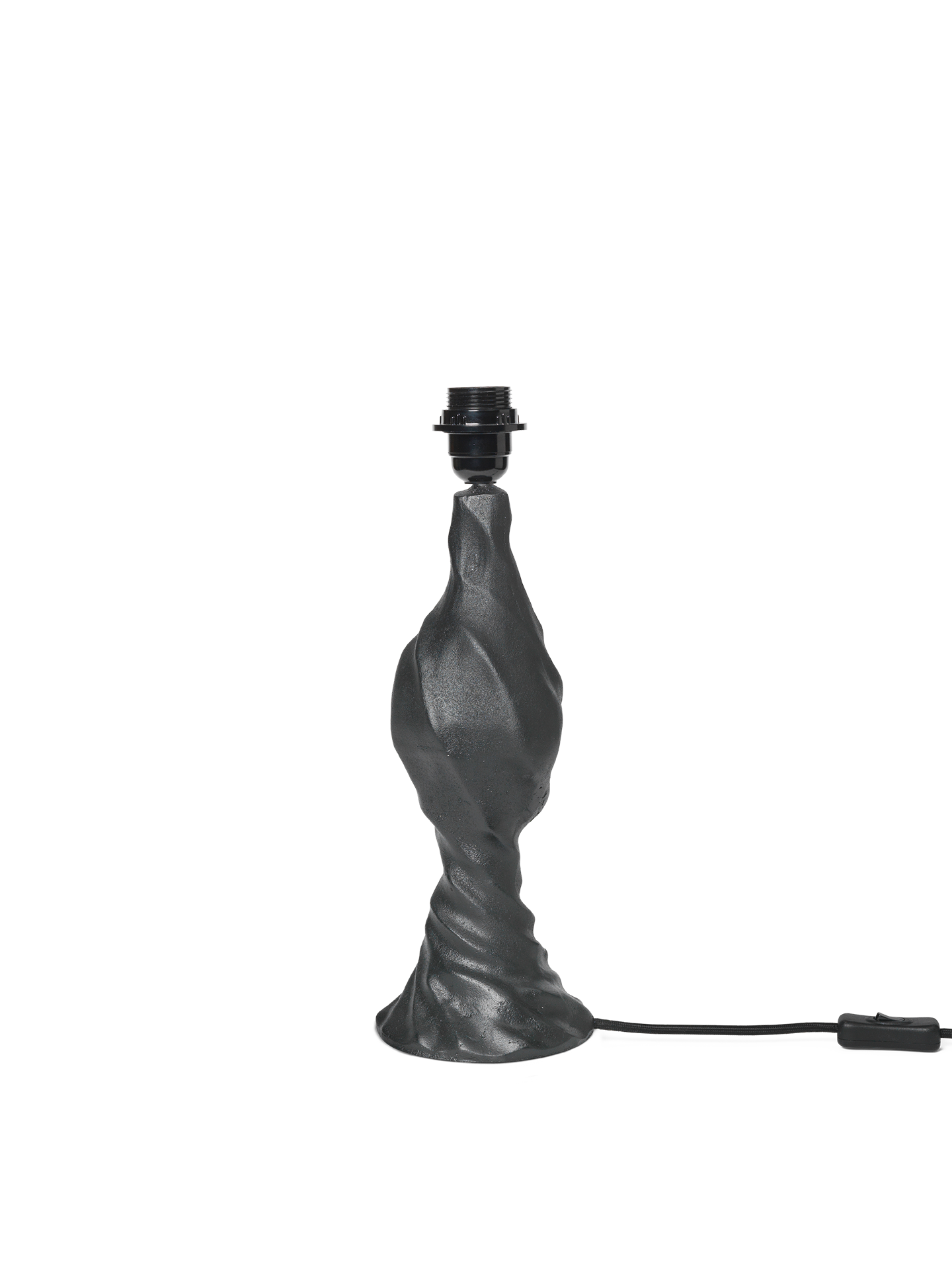 Moltan Lamp Base - Black
