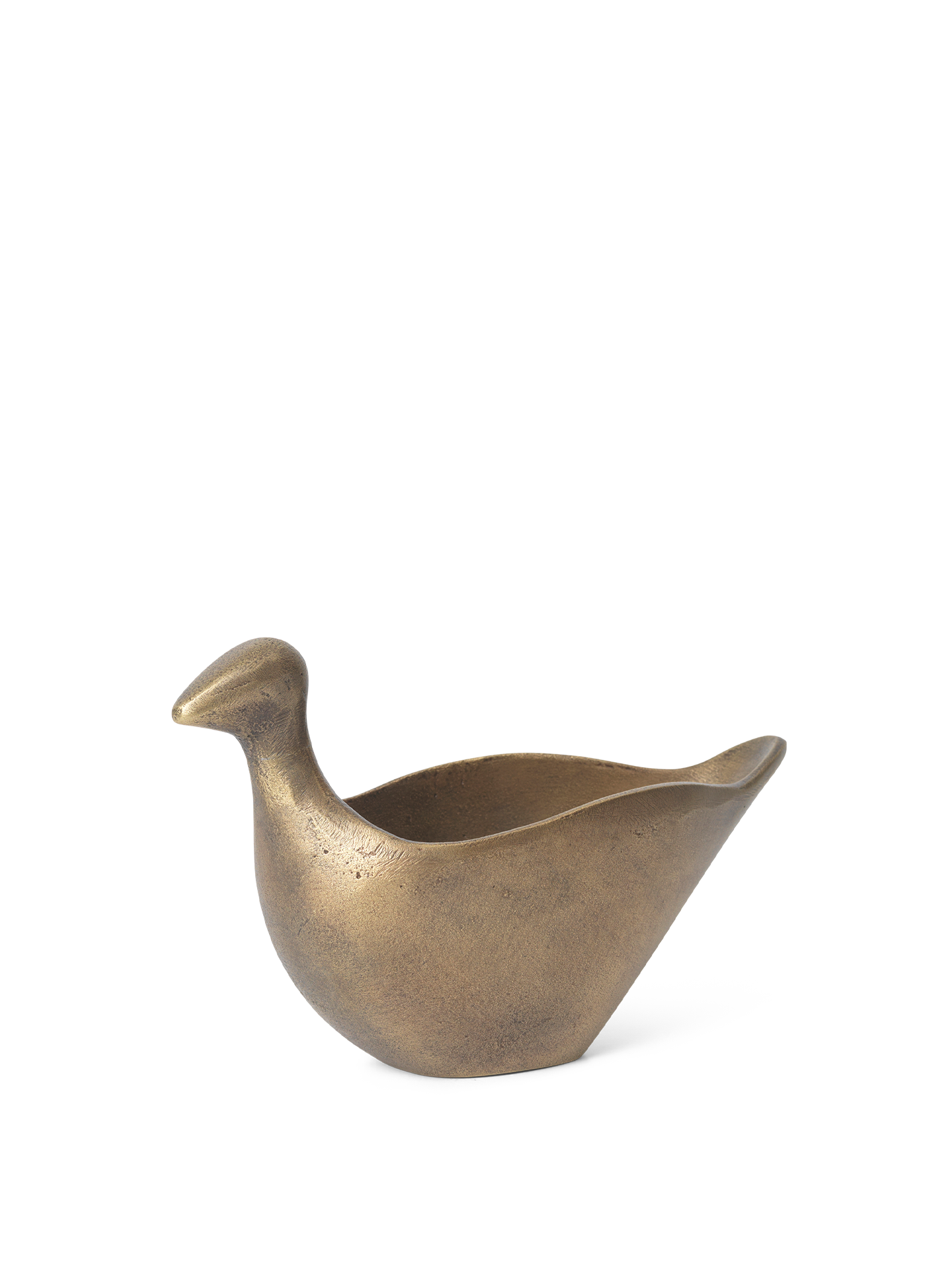 Coot Pencil Holder - Antique Aluminium