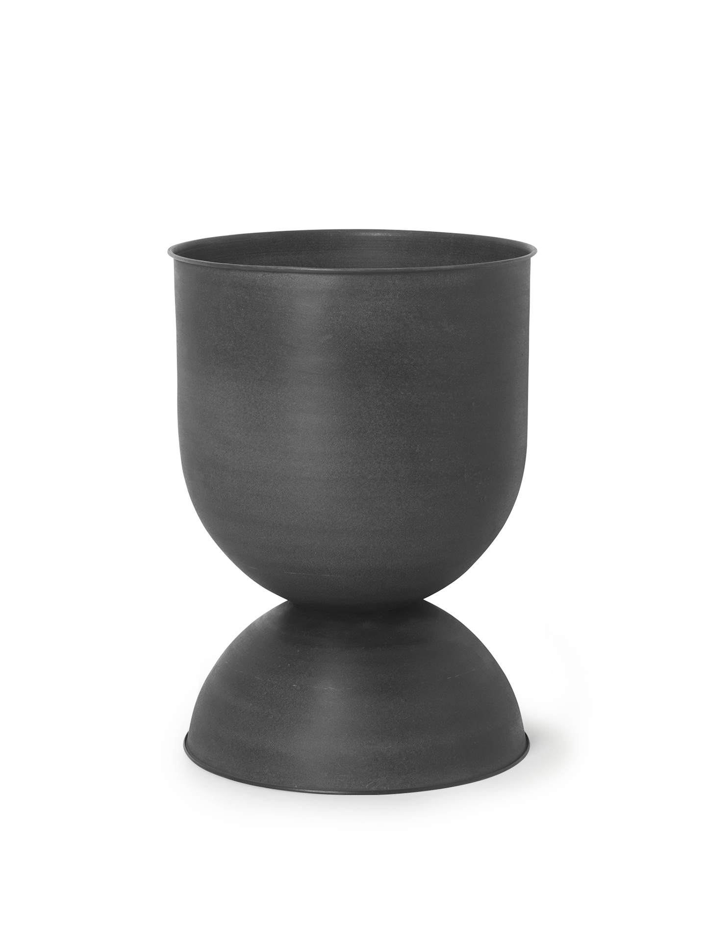 Hourglass Pot - Medium - Black