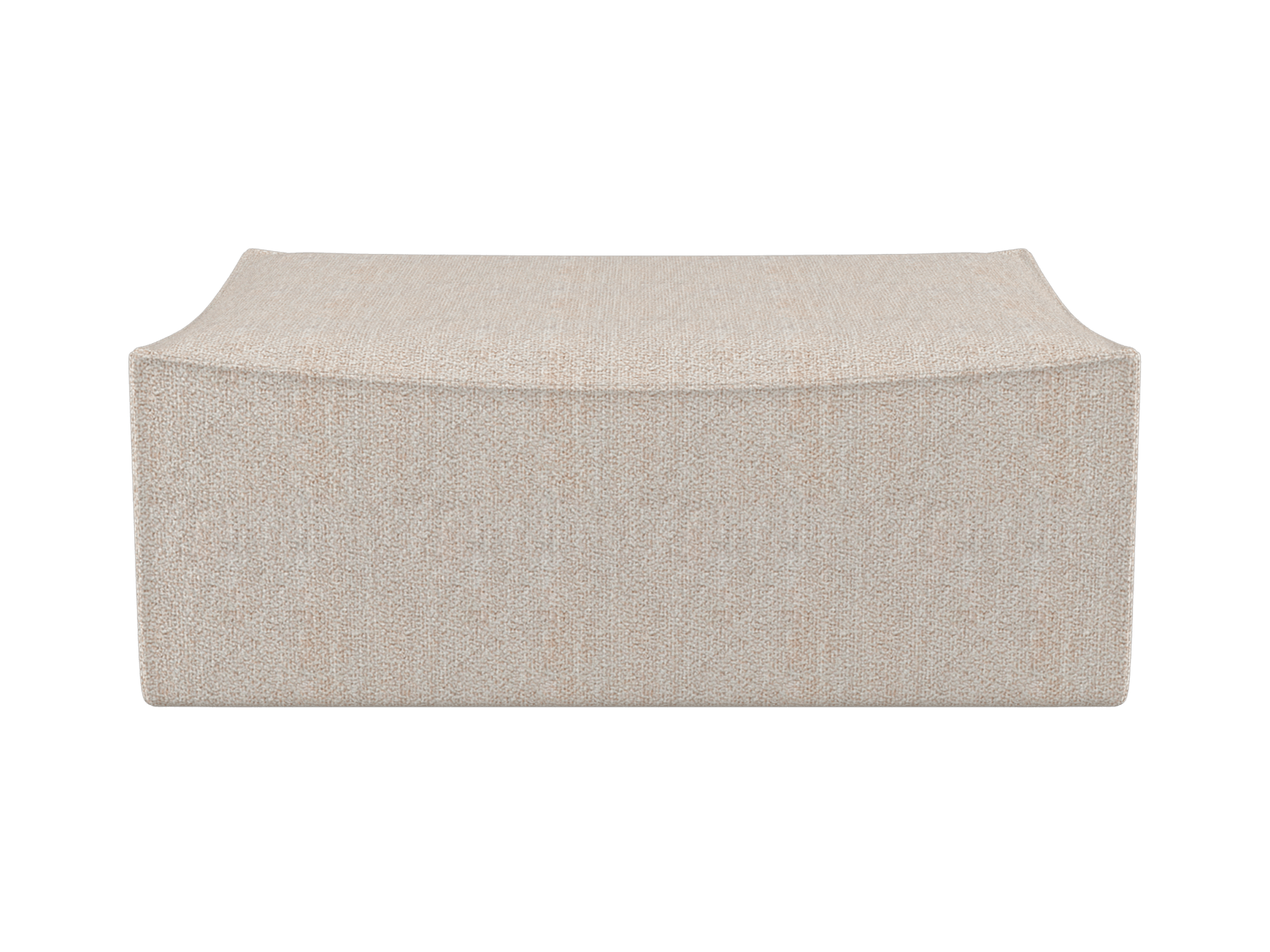 Catena Pouf Rectangular L501 - Soft Bouclé - Natural
