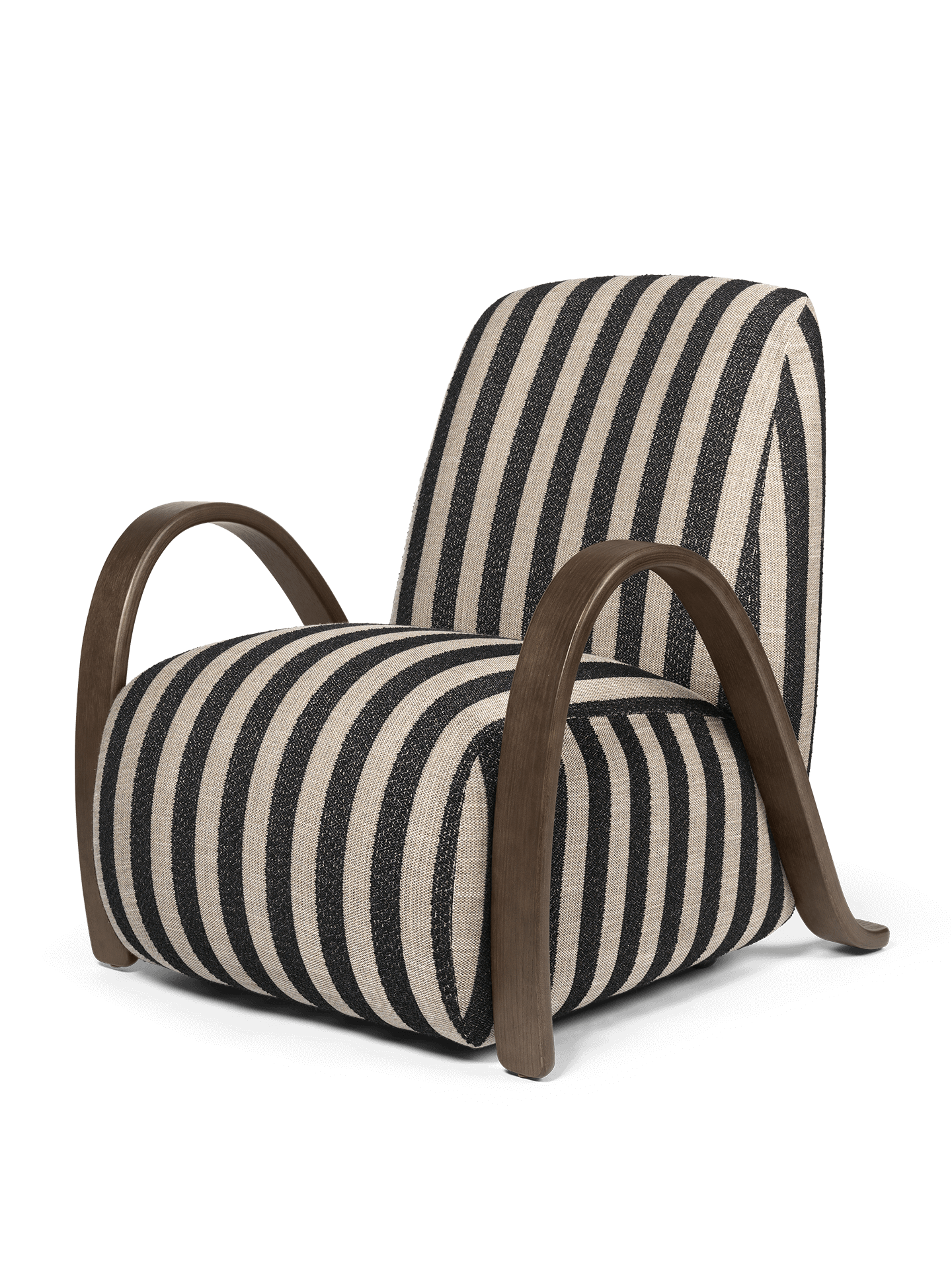 Buur Lounge Chair - Louisiana - Sand/Black