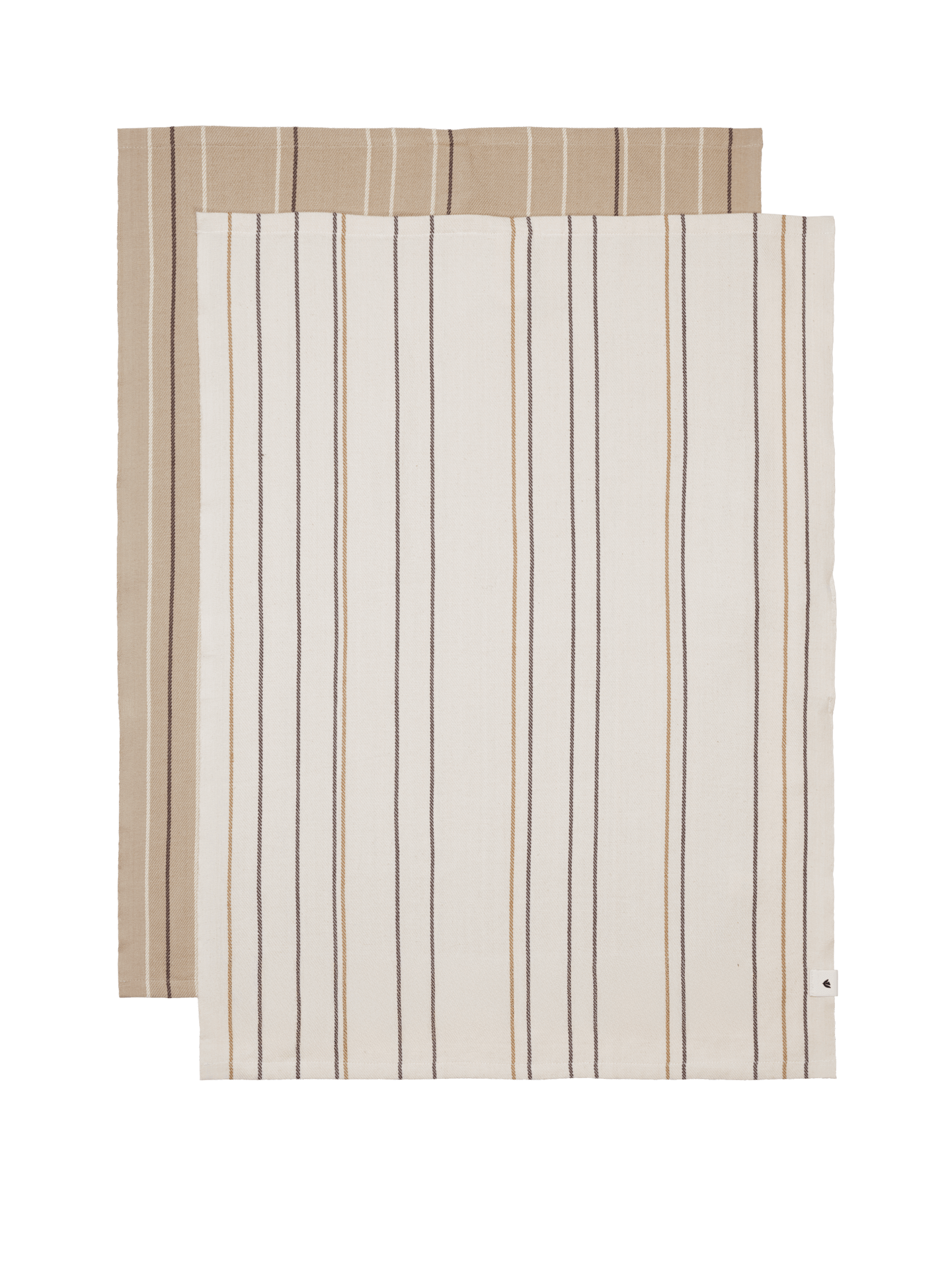 Ito Tea Towel - Set of 2 - Parchment/Cashmere