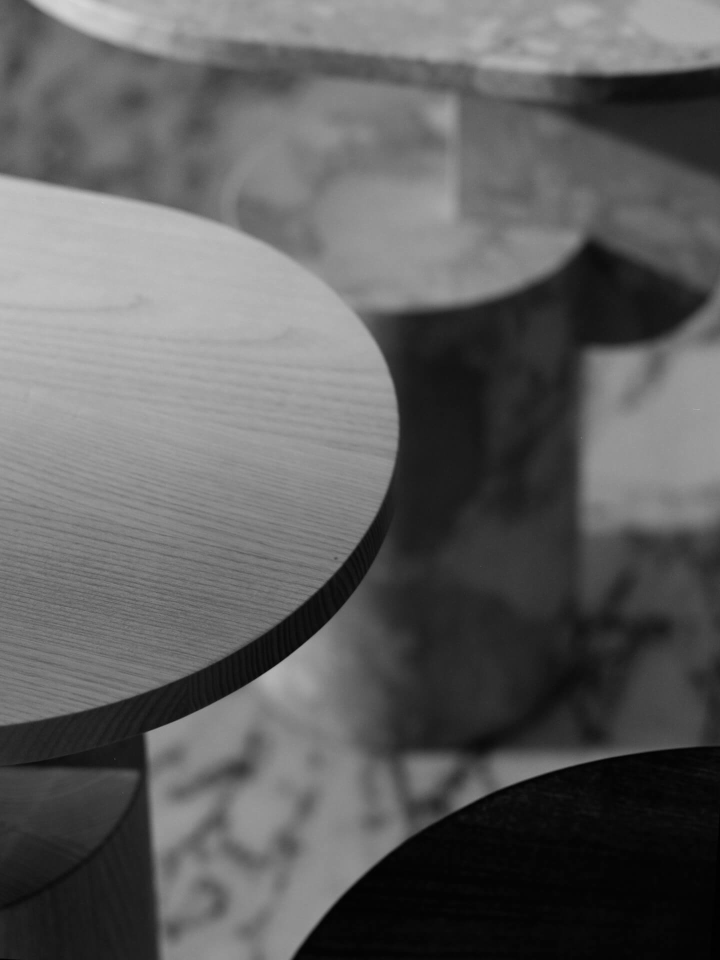 Insert Side Table in Natural Ash Wood by Ferm Living