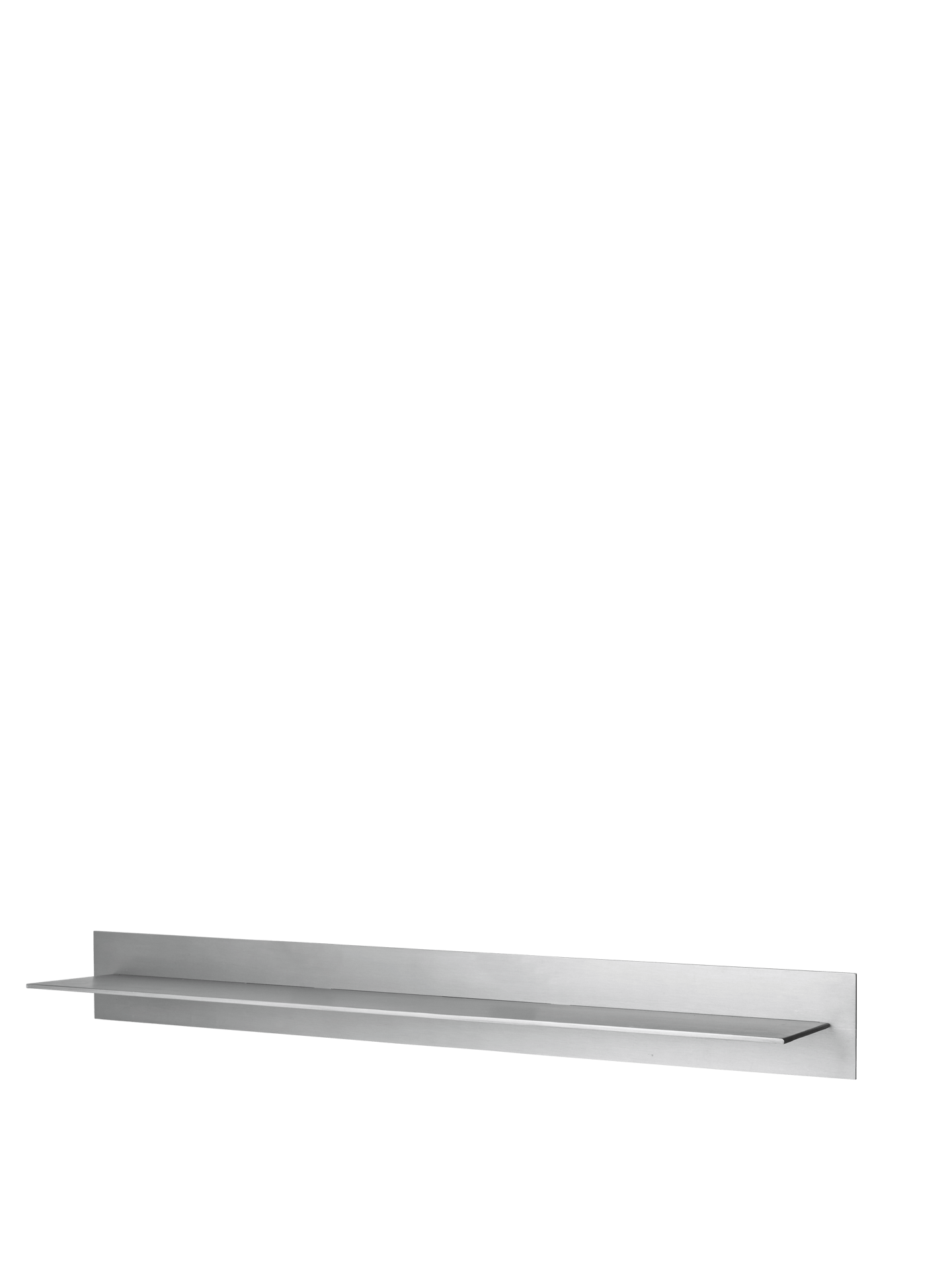 Lager Wall Shelf - Single - Large - Aluminium