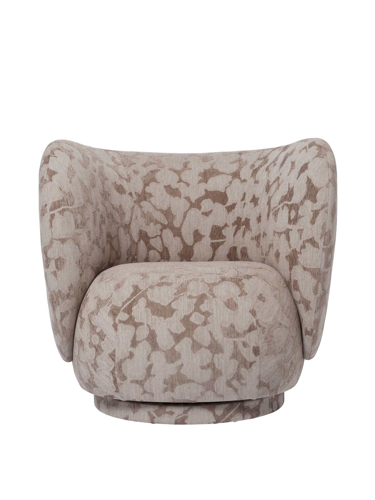 Rico Lounge Chair - Swivel - Cilla - Taupe