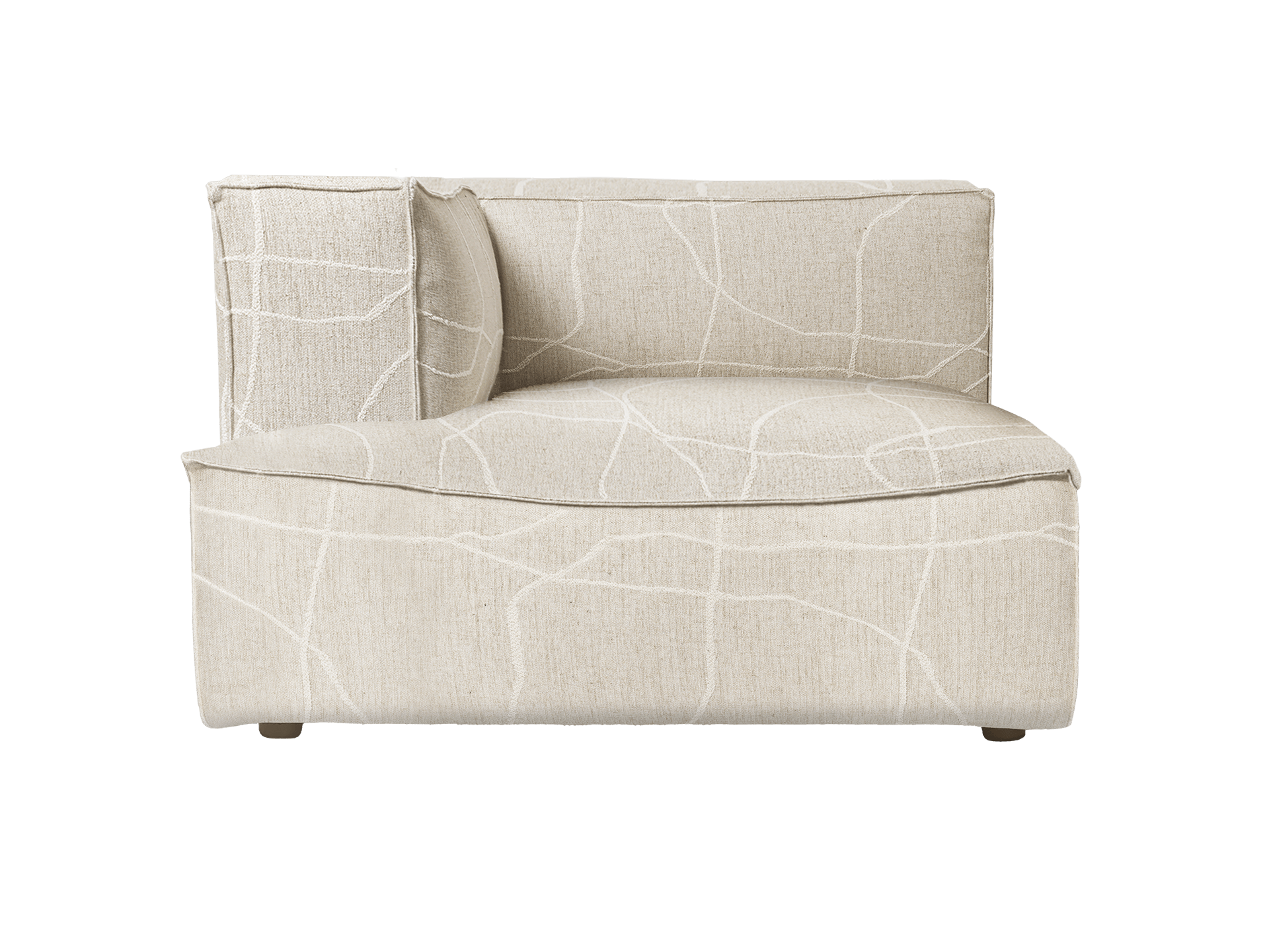 Catena Sofa Chaise Longue Left L600 Can Lis Sand Off