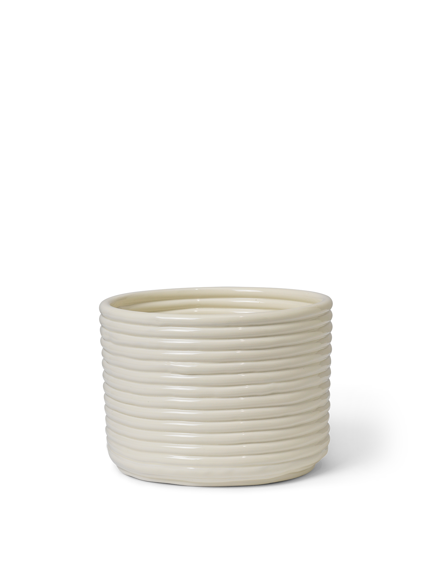 Corduroy Pot - Off-White