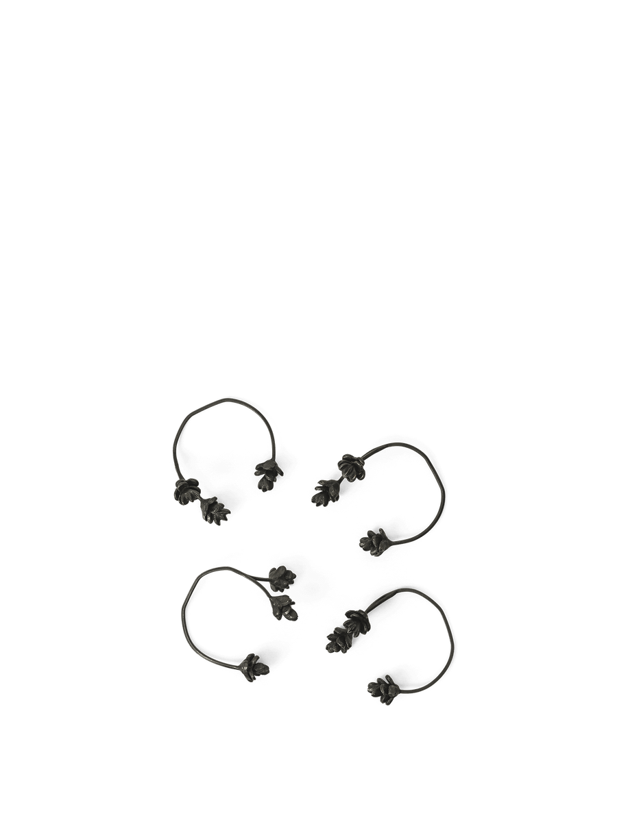 Karma Gifts Cocktail-Servietten Mit Fransen – Grün, 4 Stück, 25,4 X 25,4 Cm, Baumwolle