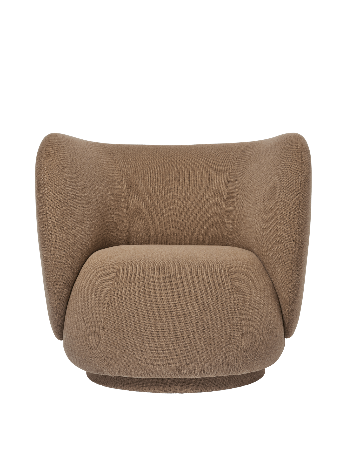 Rico Lounge Chair - Swivel - Autumn - Dark Sand