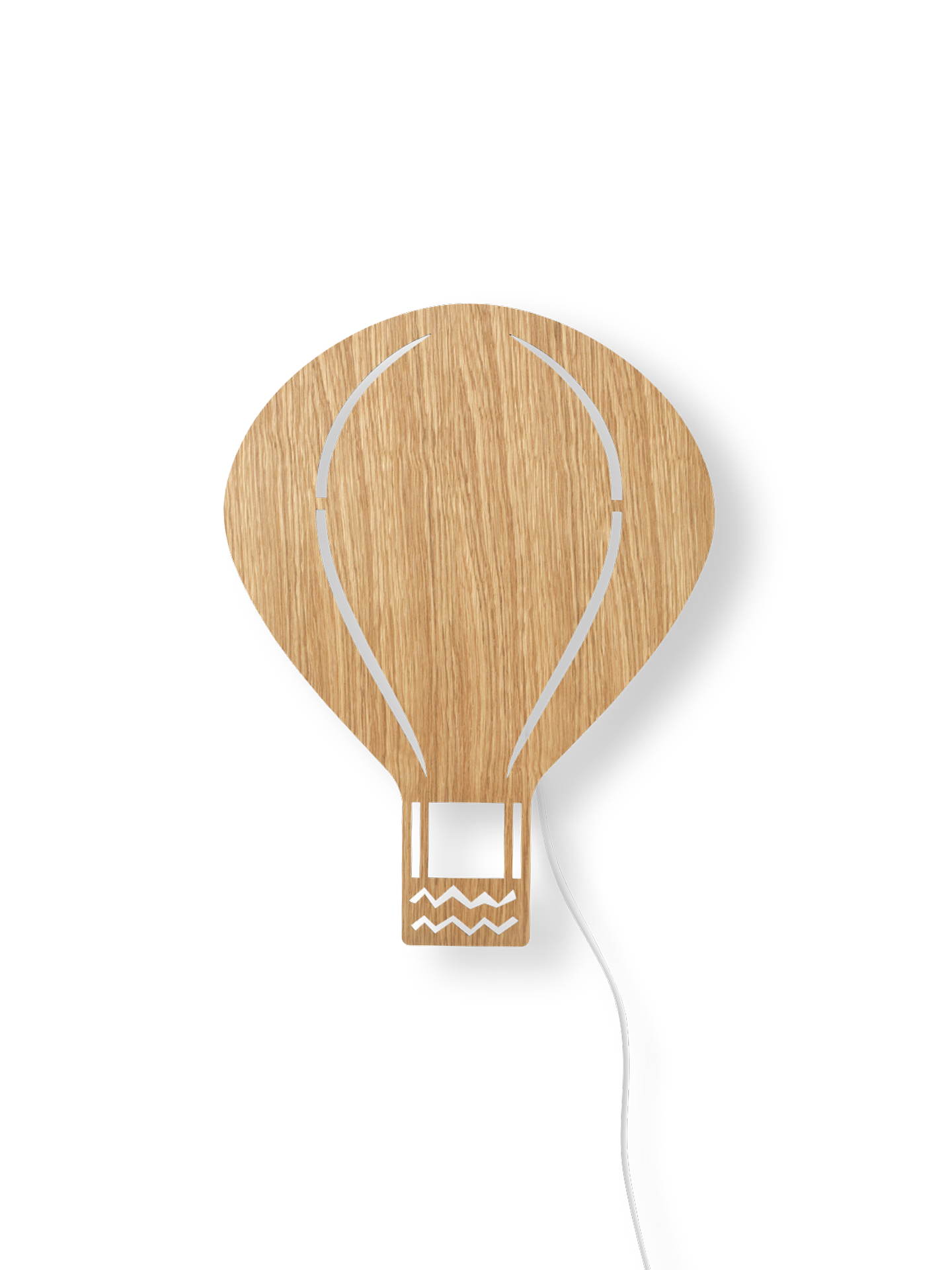 Air Balloon Lamp - Oiled Oak
