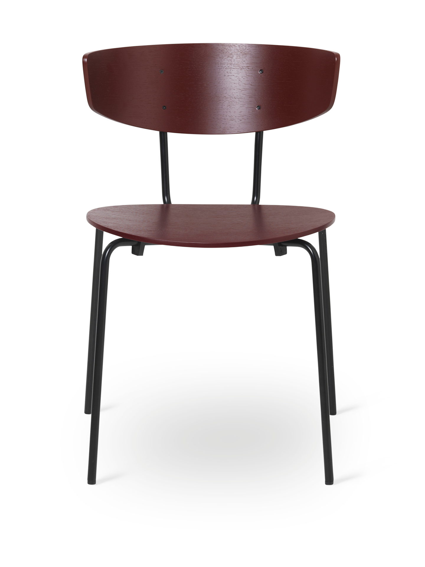 Herman Dining Chair - Red Brown