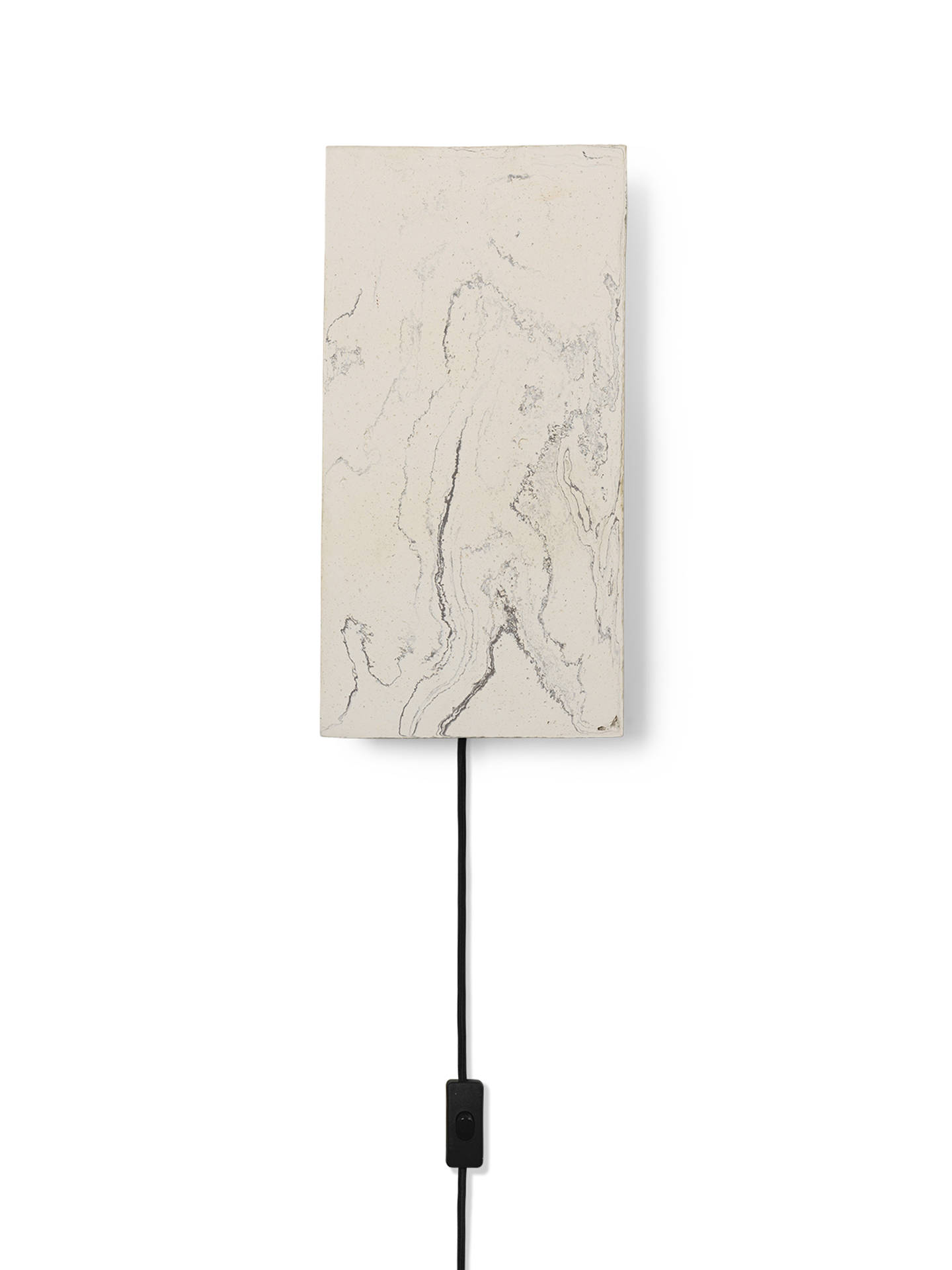 Argilla Wall Lamp - Rectangular - Marble White