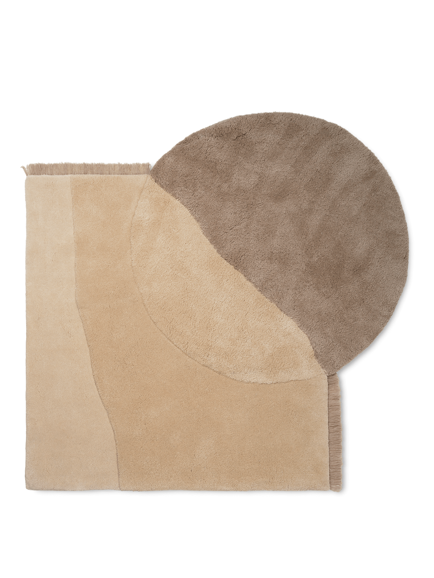 View Tufted Rug - Beige