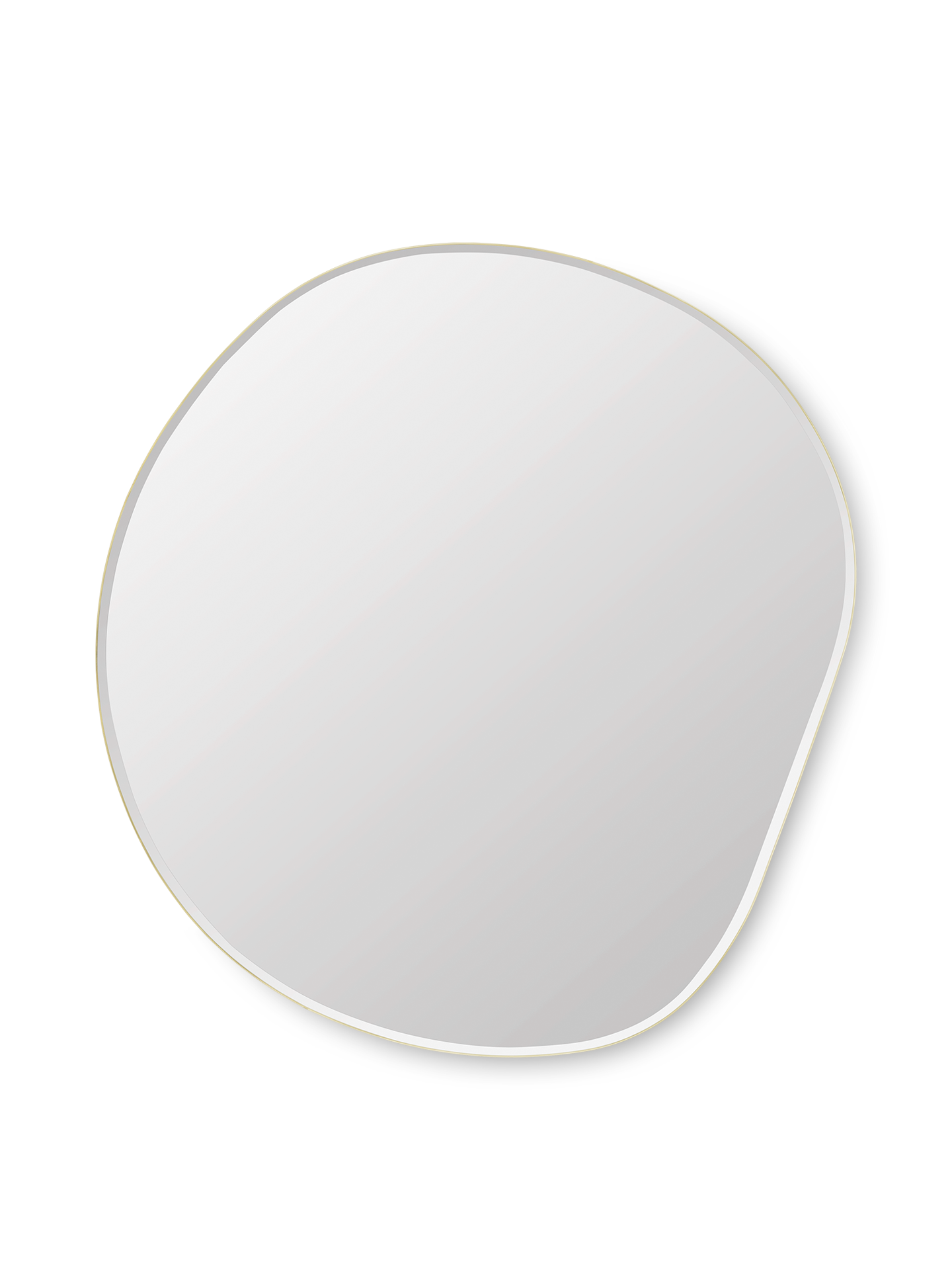 Pond Mirror - XL - Brass