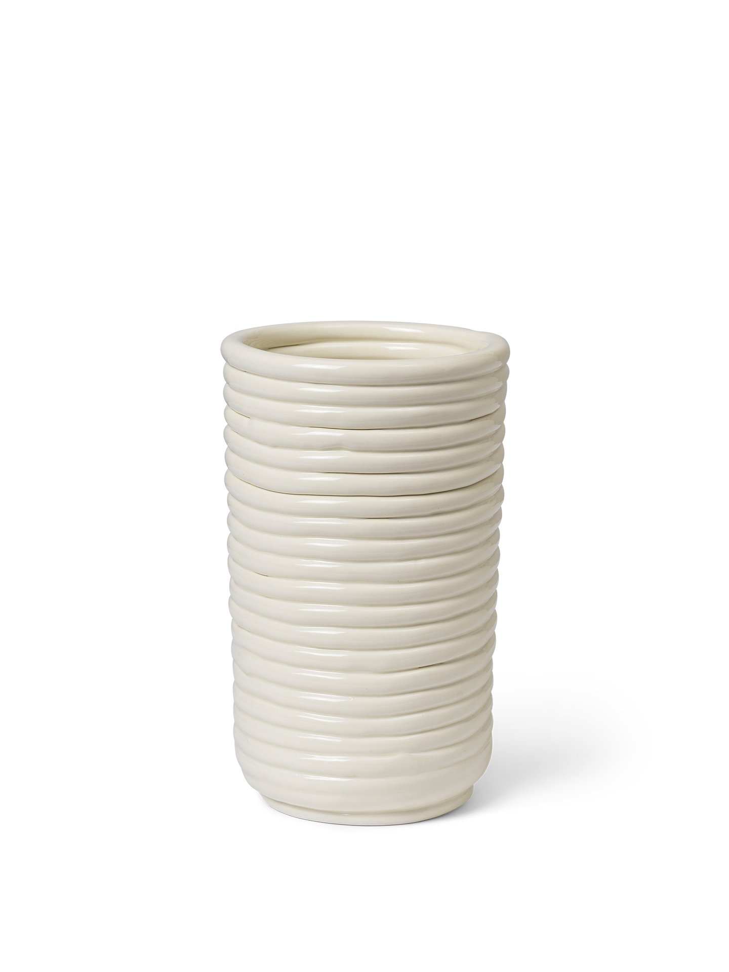 Corduroy Vase - Off-White