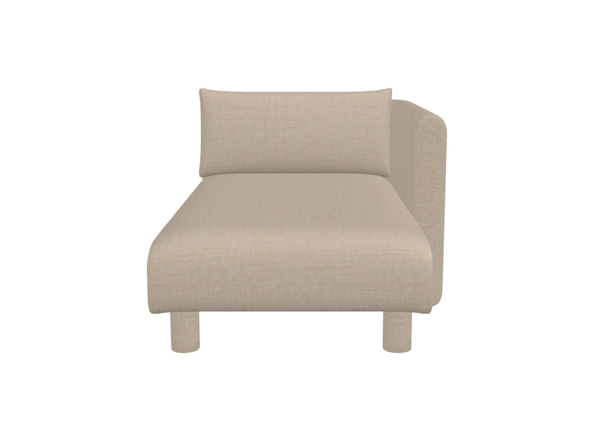 Dase Sofa Chaise Longue Right - Hot Madison - Sand